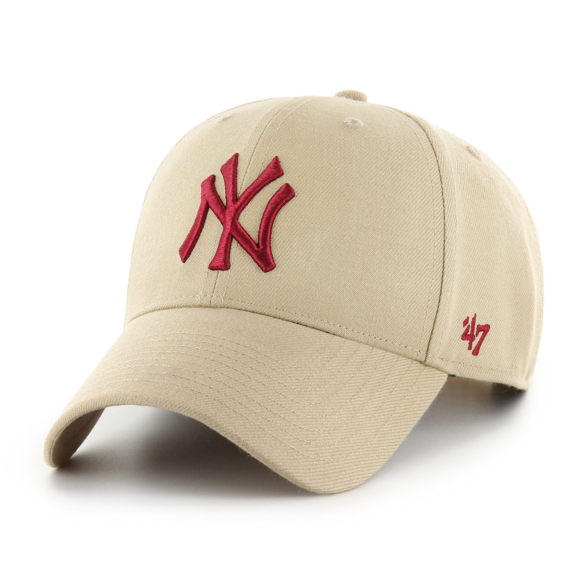 '47 Brand Baseball Cap '47 Brand Cap MLB New York Yankees MVP Snapback '47 MVP Khaki (Basecap)