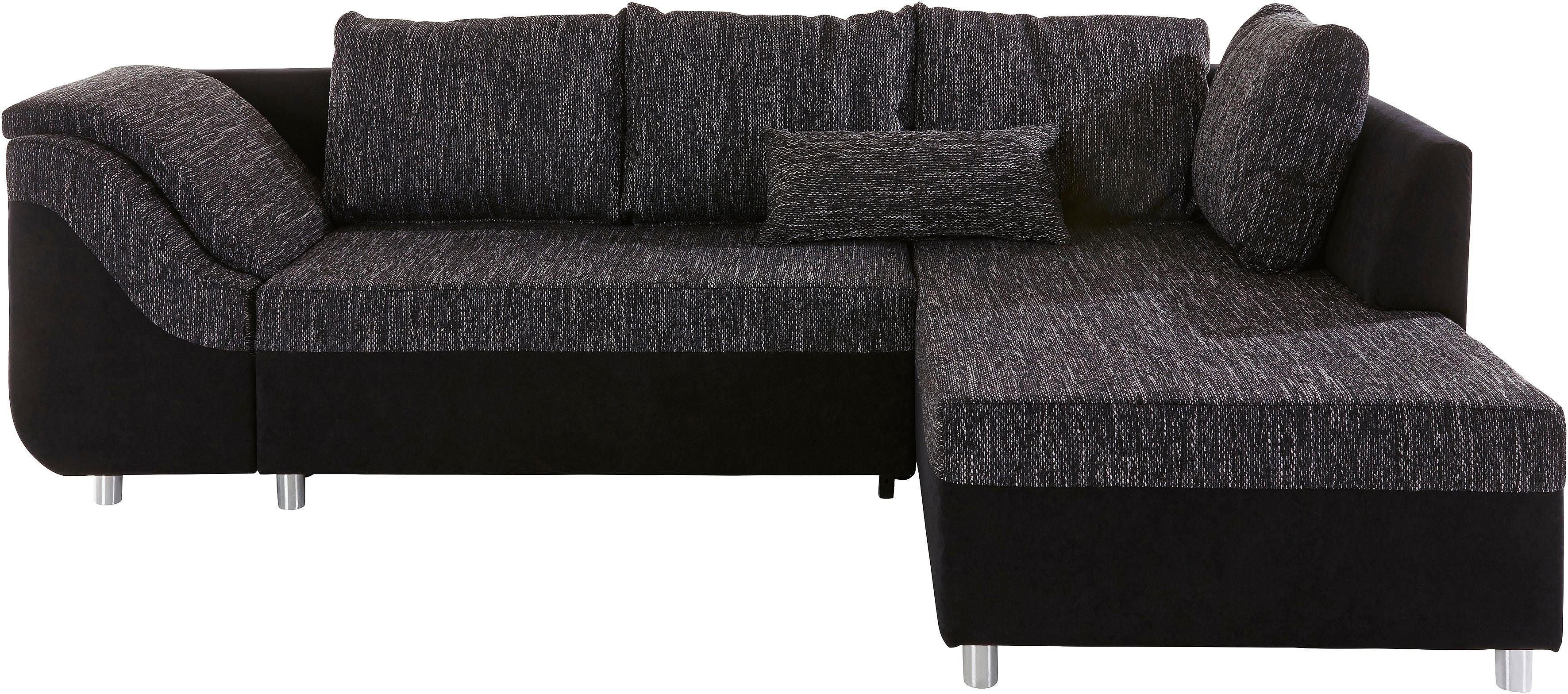 COLLECTION AB Ecksofa "Sally L-Form", mit und ohne Bettfunktion, inklusive günstig online kaufen