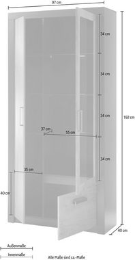 INOSIGN Stauraumvitrine BRÜGGE Höhe ca. 192 cm