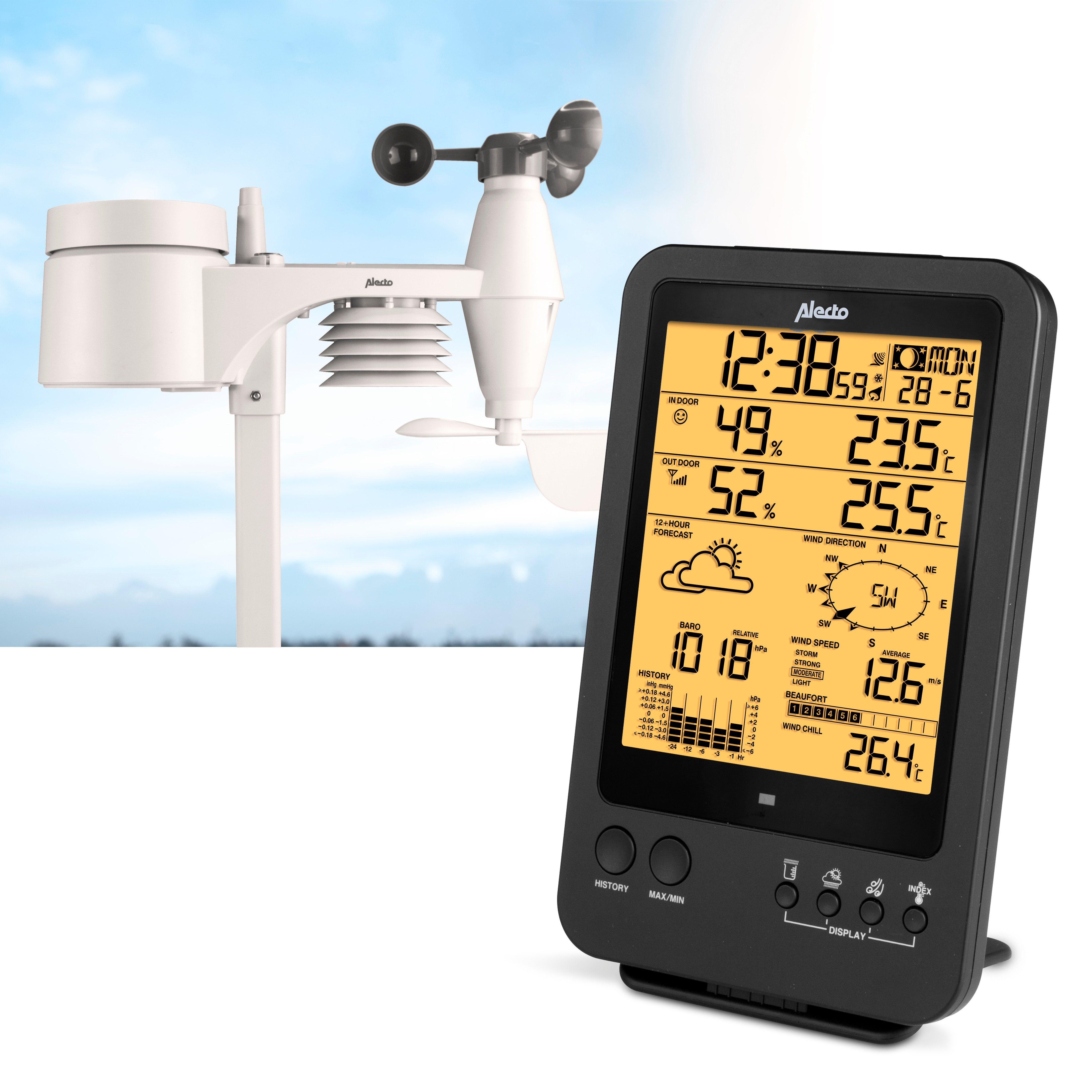 Alecto WS-4700 Wetterstation