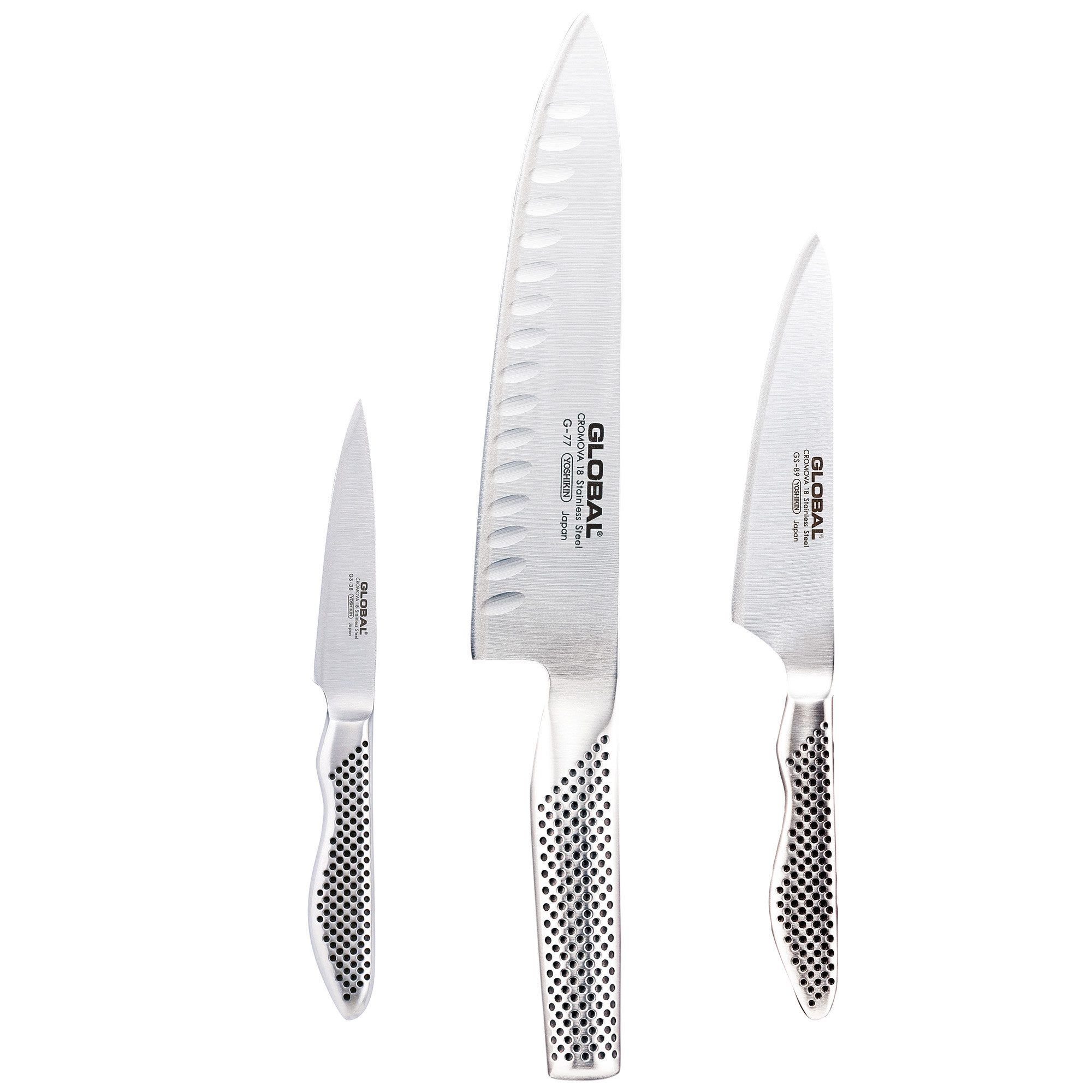 GLOBAL Messer-Set Yoshikin Messerset G-773889 (Spar-Set, 3-tlg)