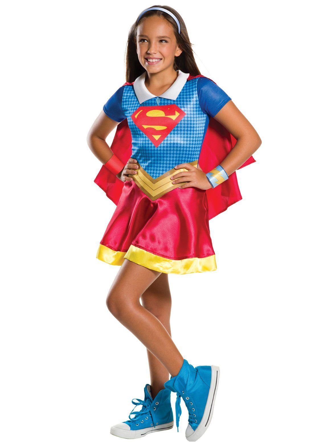 Rubie´s Kostüm Supergirl & Wonder Woman Doppelpack Kostüm, Zwei Kostüme der Superheldinnen aus der Animationsserie
