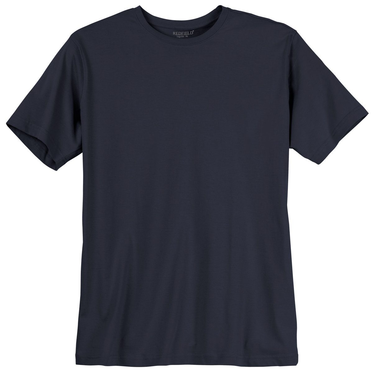 redfield Rundhalsshirt Große Größen Herren Redfield T-Shirt dunkelblau
