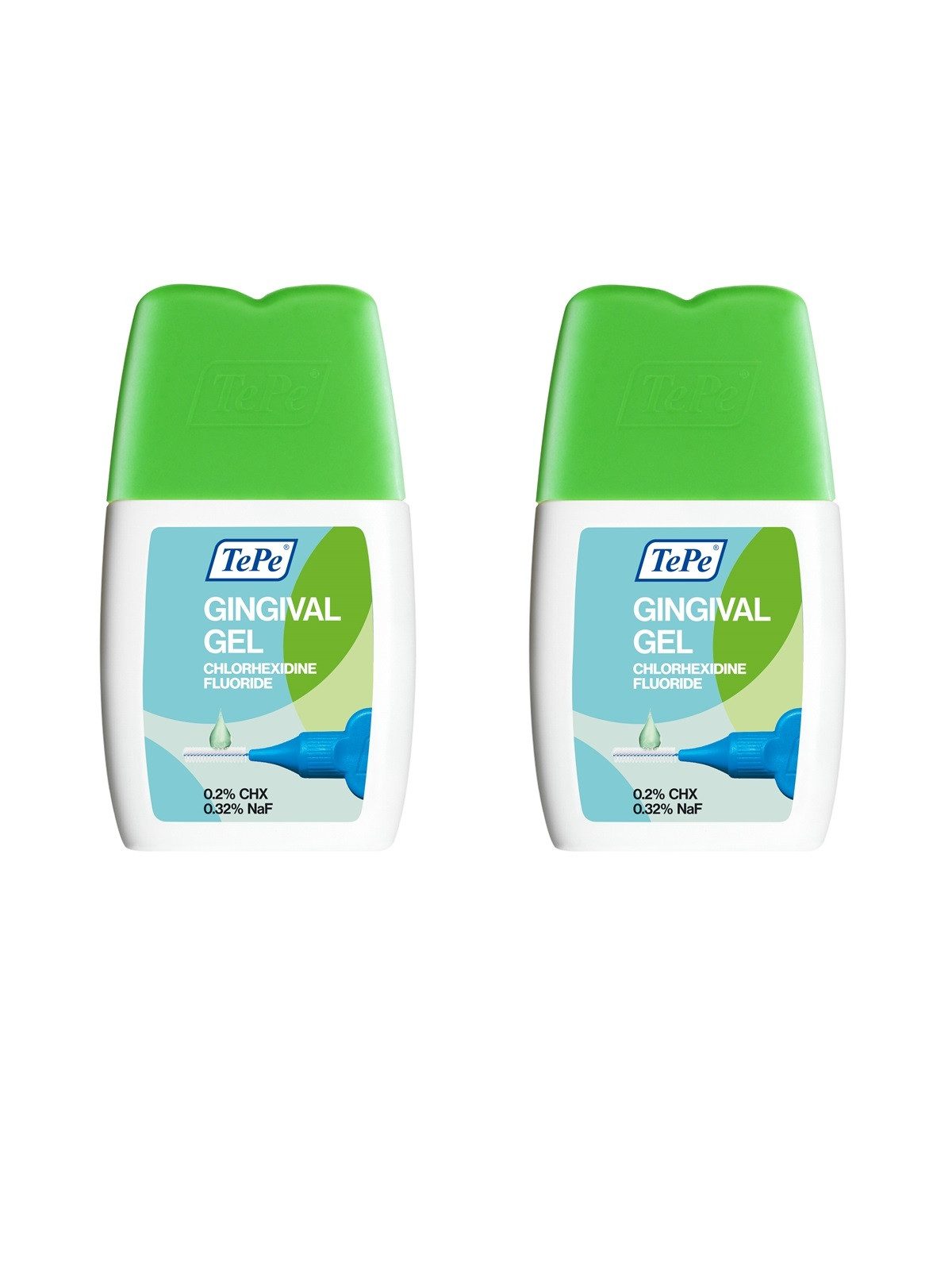 Zahnpasta 2x TePe Gingival Gel a 20 ml