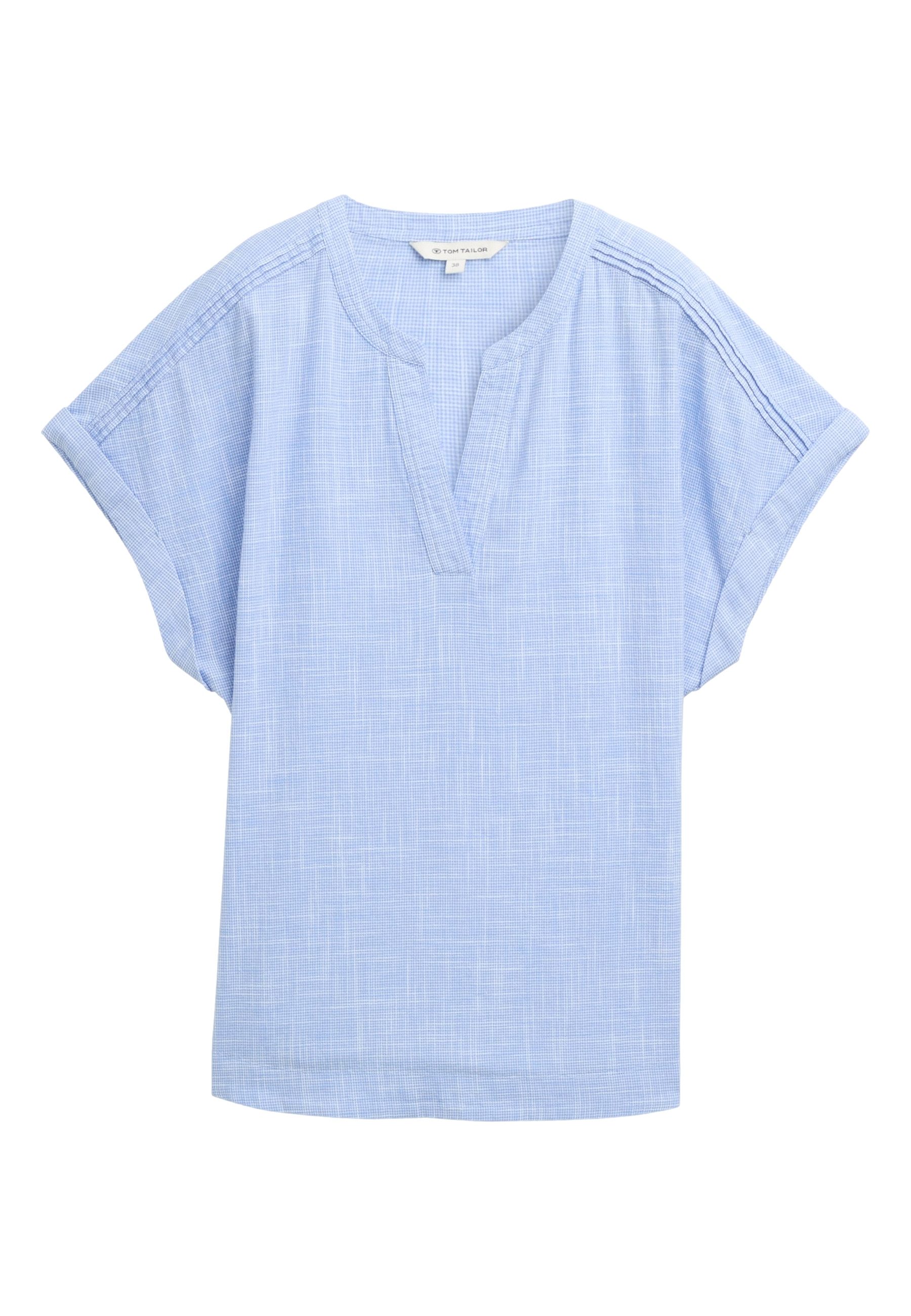 TOM TAILOR Kurzarmbluse Bluse dünnes Kurzarmshirt (1-tlg)