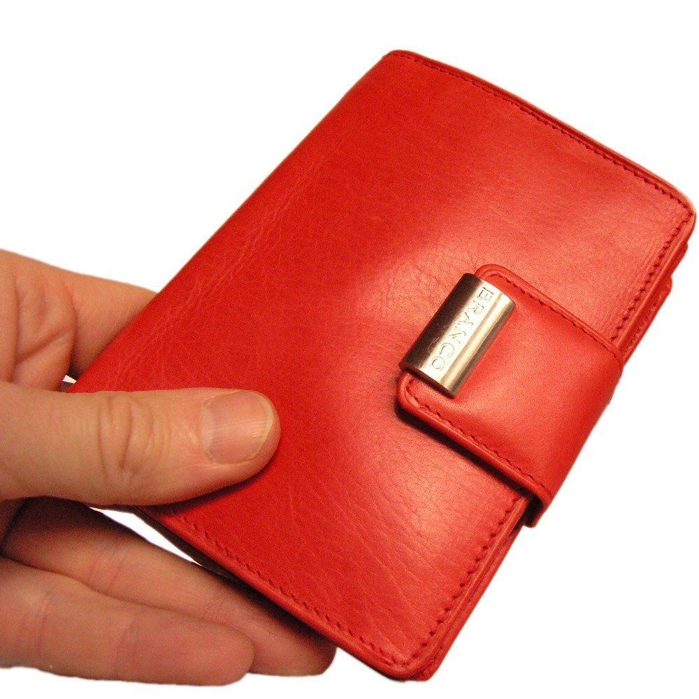 BRANCO Geldbörse Große Damen-Geldbörse / Portemonnaie, Leder, Rot, Branco 1 günstig online kaufen