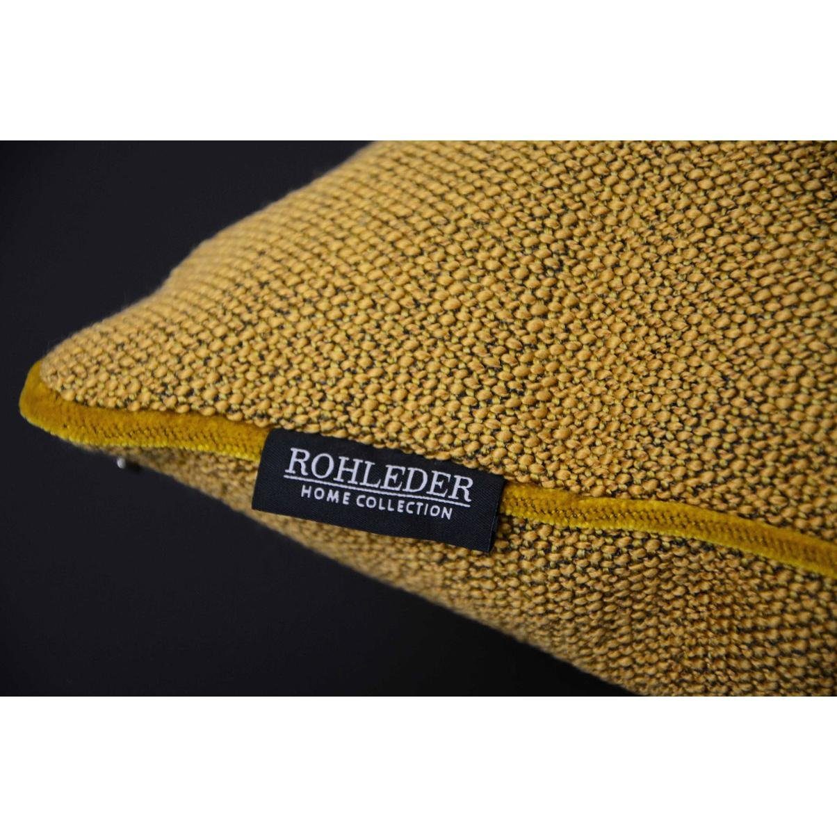 ROHLEDER Kissenhülle Kissenhülle Essentials Ocean Curry (45x45cm)