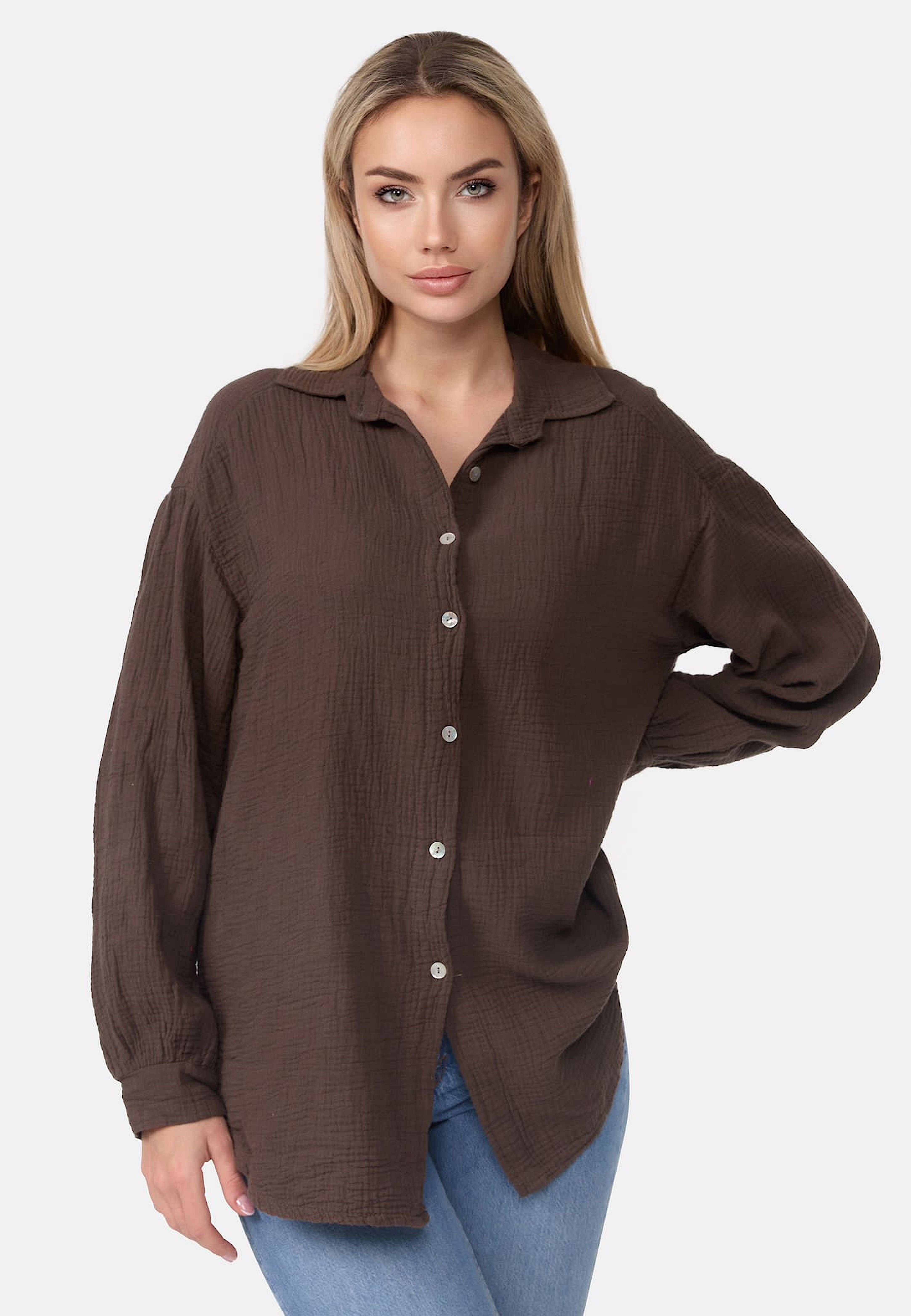 Worldclassca Hemdbluse Worldclassca Bluse Hemdbluse Tunika günstig online kaufen