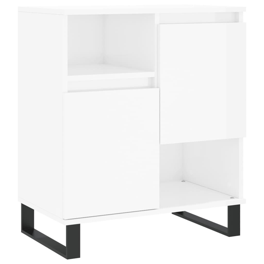 vidaXL Sideboard Sideboard Hochglanz-Weiß 60x35x70 cm günstig online kaufen