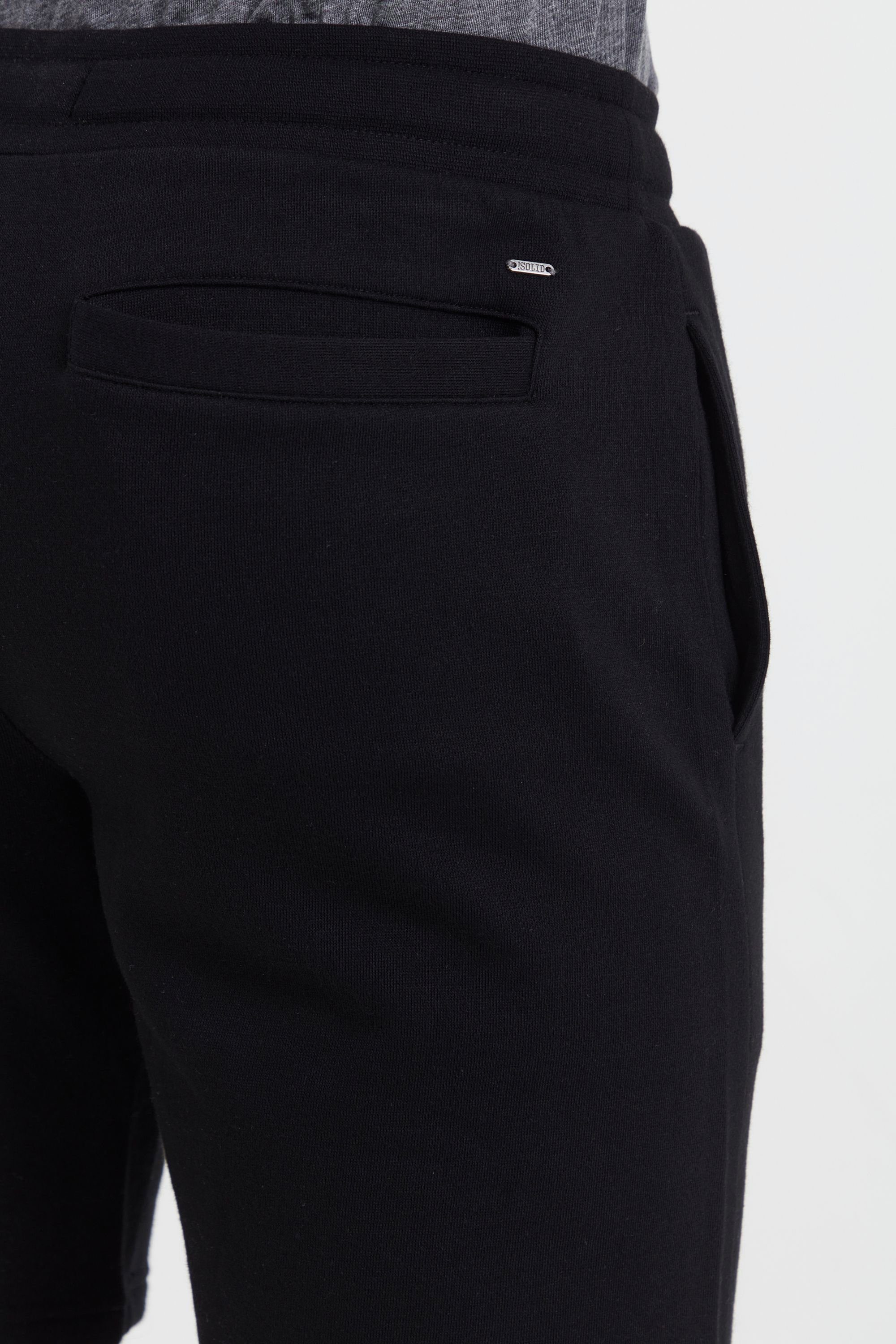 Basic Sweat Shorts SDOliver mit Black !Solid Kordeln Sweatshorts (194007)