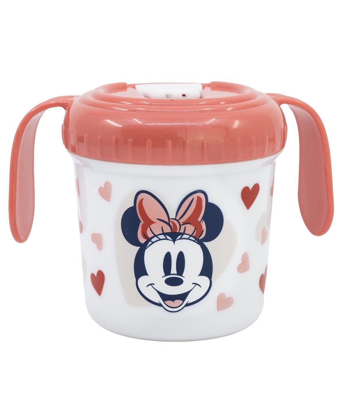 Disney Minnie Mouse Babyflasche Obstsauger Baby Nahrungsnetz Feeder ab 10 Monaten