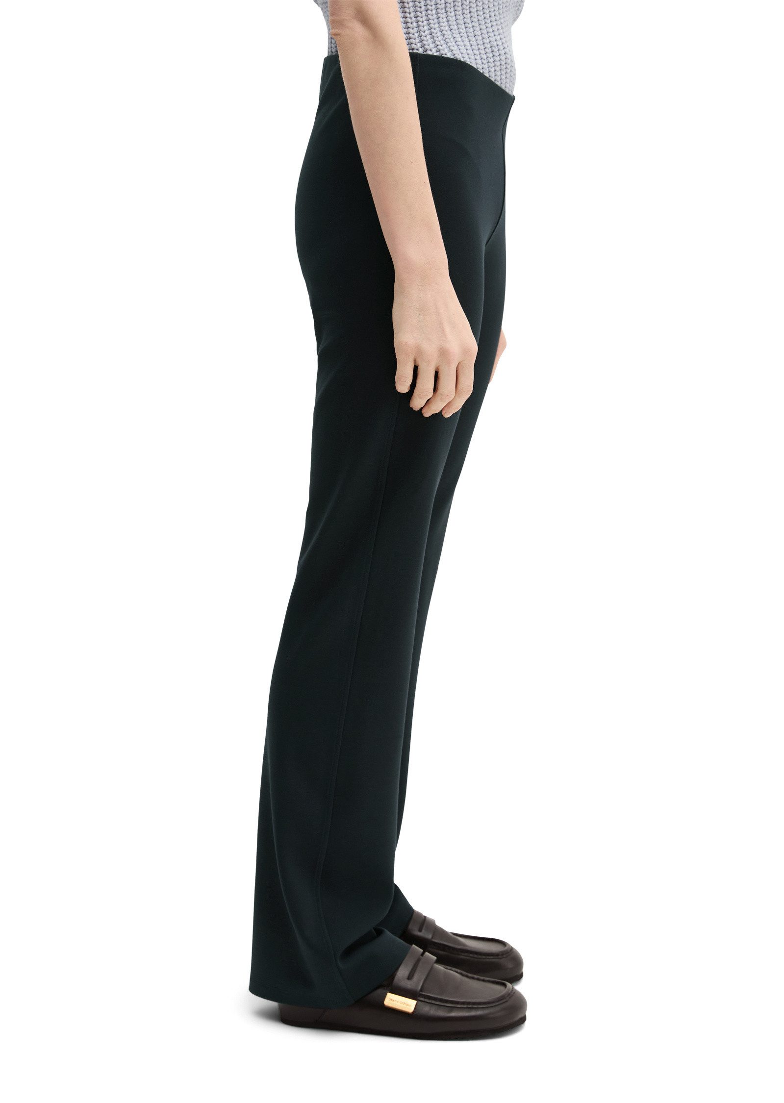 Marc O'Polo Jerseyhose aus Punto di Roma-Qualität günstig online kaufen