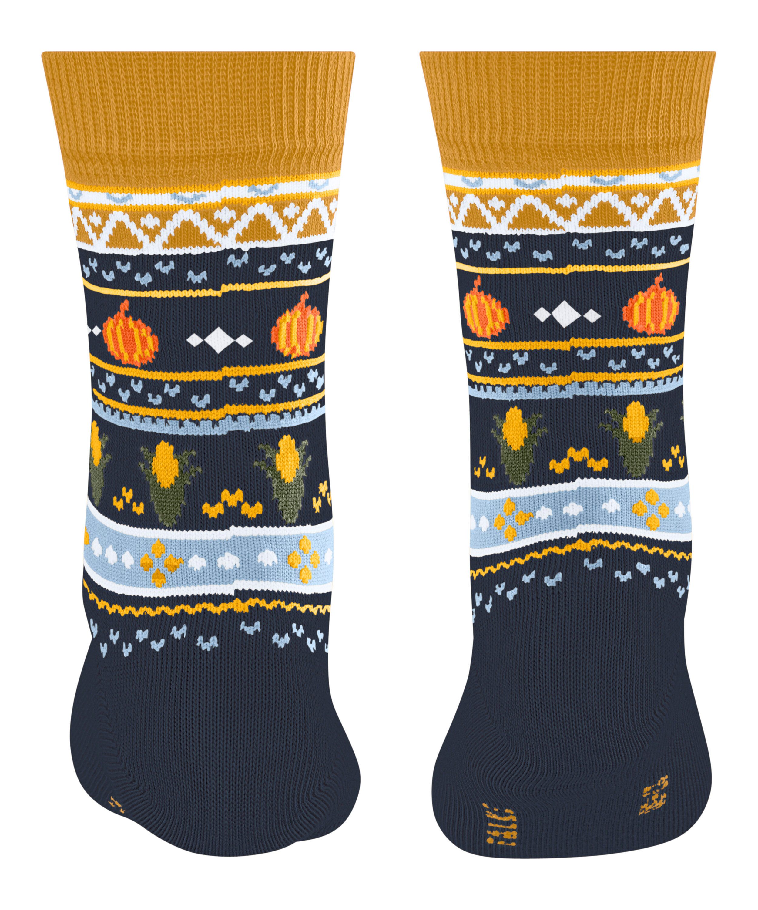 FALKE Socken Pumpkin Fair Isle Socken aus Baumwolle (1-Paar) aus Baumwolle – Bild 3 von 5