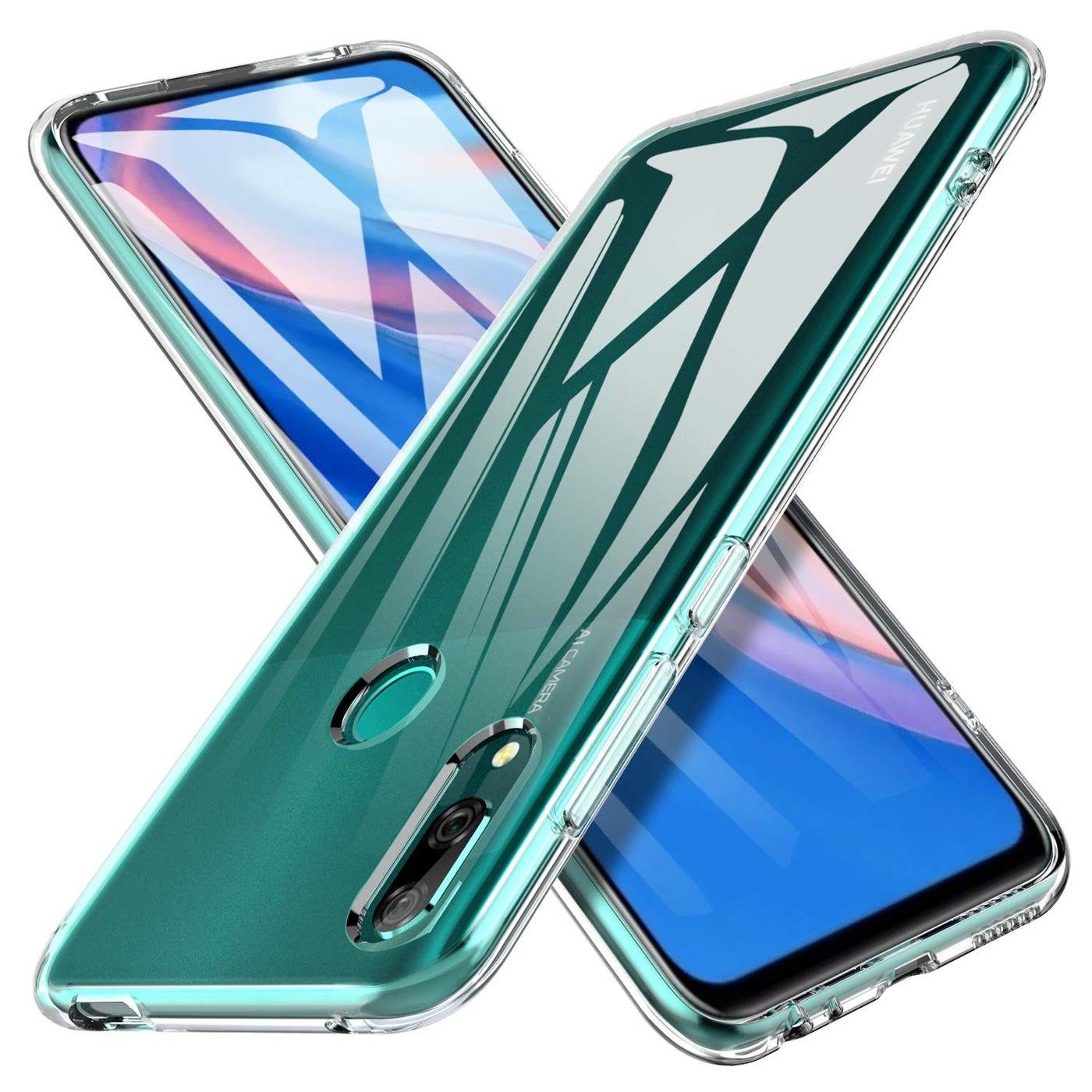 CoolGadget Handyhülle Transparent Ultra Slim Case für Huawei P Smart Z 6,6 Zoll, Silikon Hülle Dünne Schutzhülle für Huawei P Smart Z Hülle