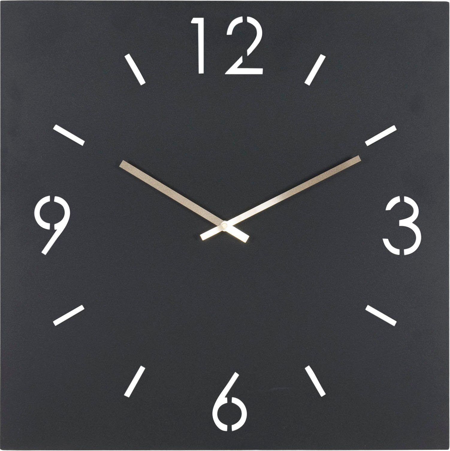 Spinder Design Wanduhr »Time«, Maße B/T/H 80/3/80 cm online kaufen | OTTO