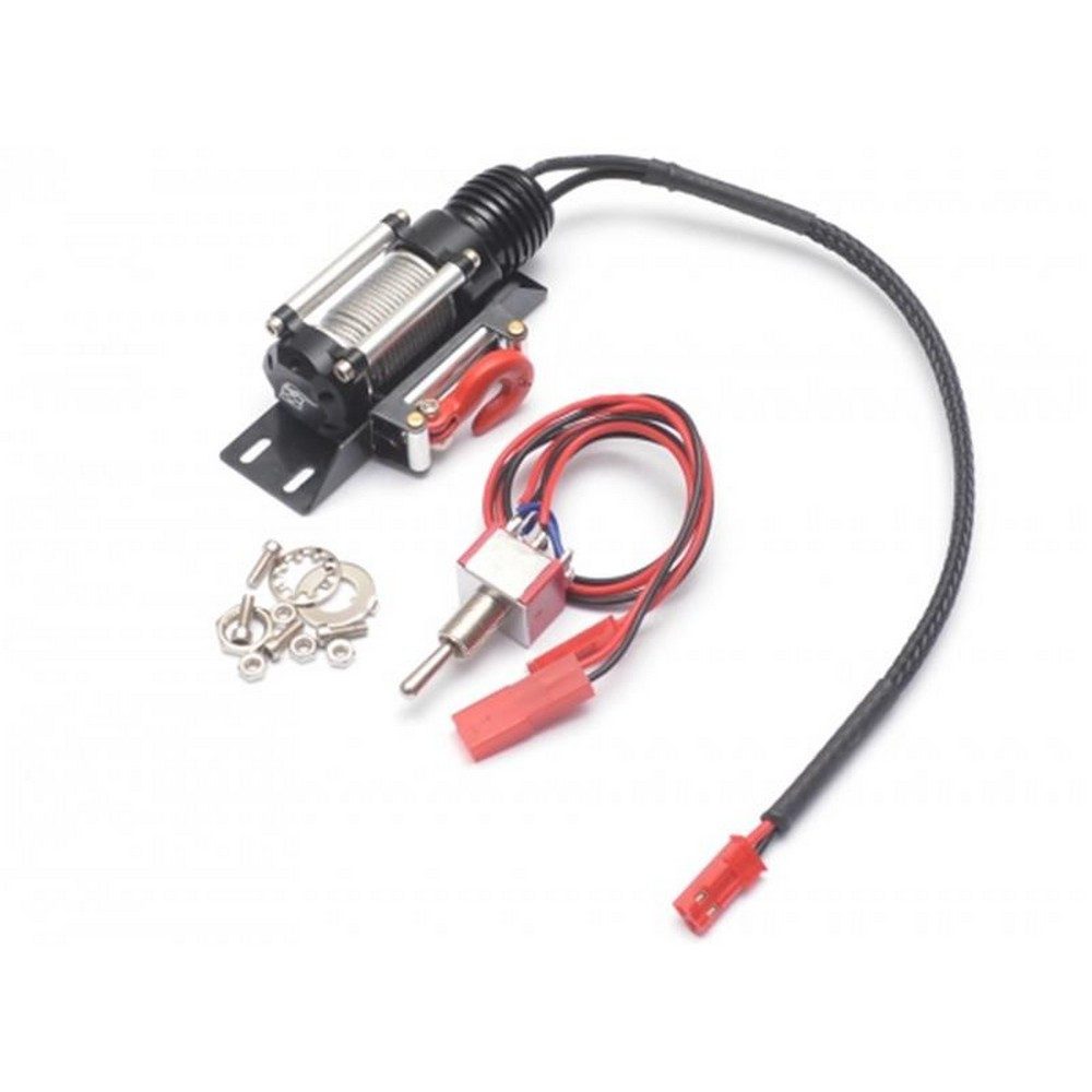 Modellbausatz Aluminum Winch for 1/10 Rock Crawler Black Recon G6 Certified