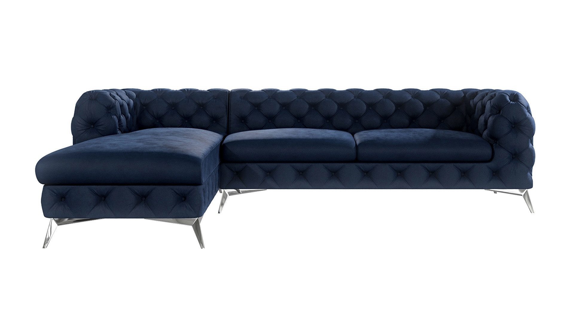 S-Style Möbel Ecksofa Kalina, Chesterfield mit günstig online kaufen