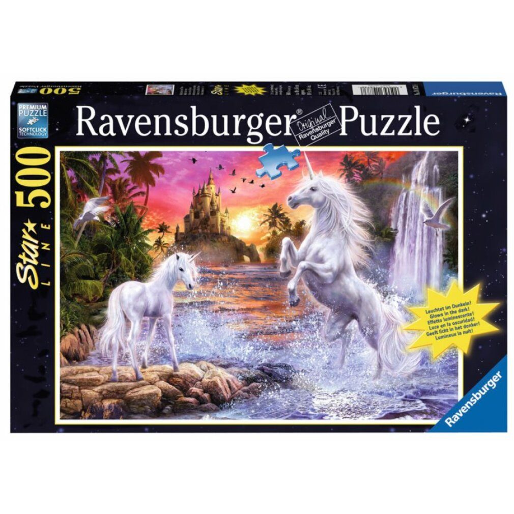 Ravensburger Puzzle Einhörner am Fluss 500 günstig online kaufen