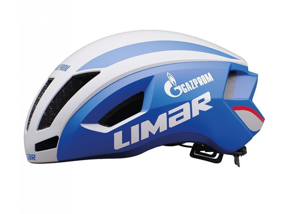 LIMAR Fahrradhelm Limar Helm Air Speed Gazprom Team Replica M 54 bis 58cm