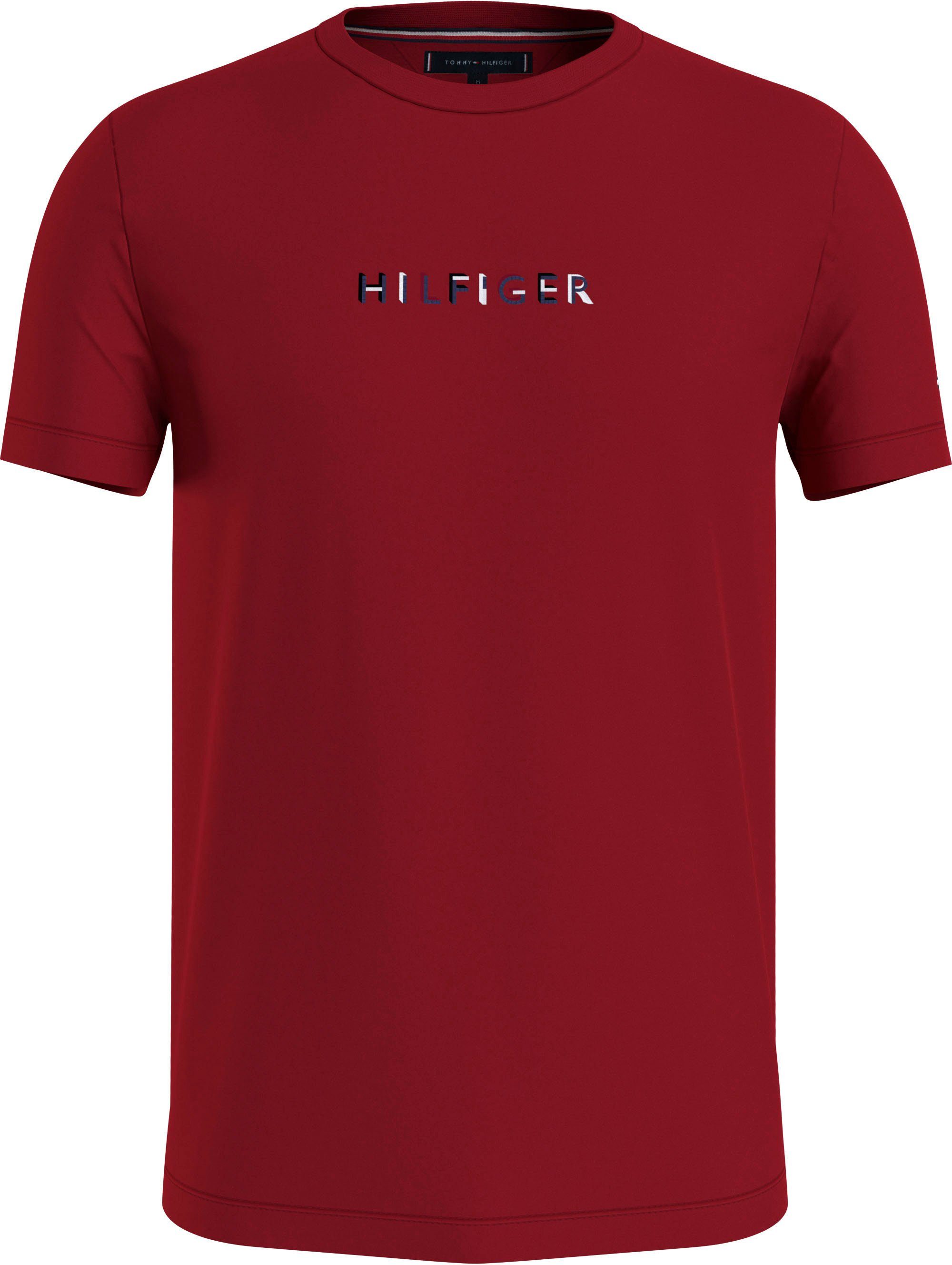 Tommy Hilfiger T-Shirt RWB HILFIGER TEE Arizona Red
