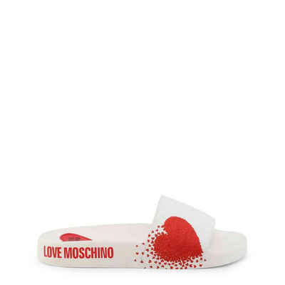 LOVE MOSCHINO »JA28012G1EI15WHT« Badepantolette Love Moschino Logo