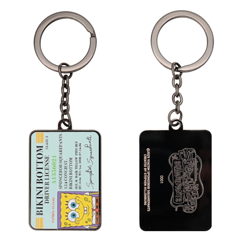Fanattik Schlüsselanhänger SpongeBob Schwammkopf Schlüsselanhänger Driver L günstig online kaufen