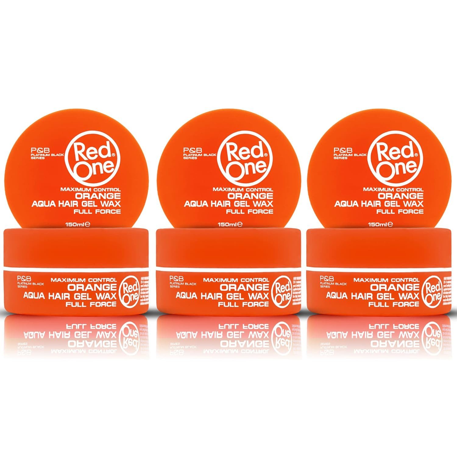 RedOne Воск для волос Воск для волос Styling Wax 150ml Orange, 3-tlg.