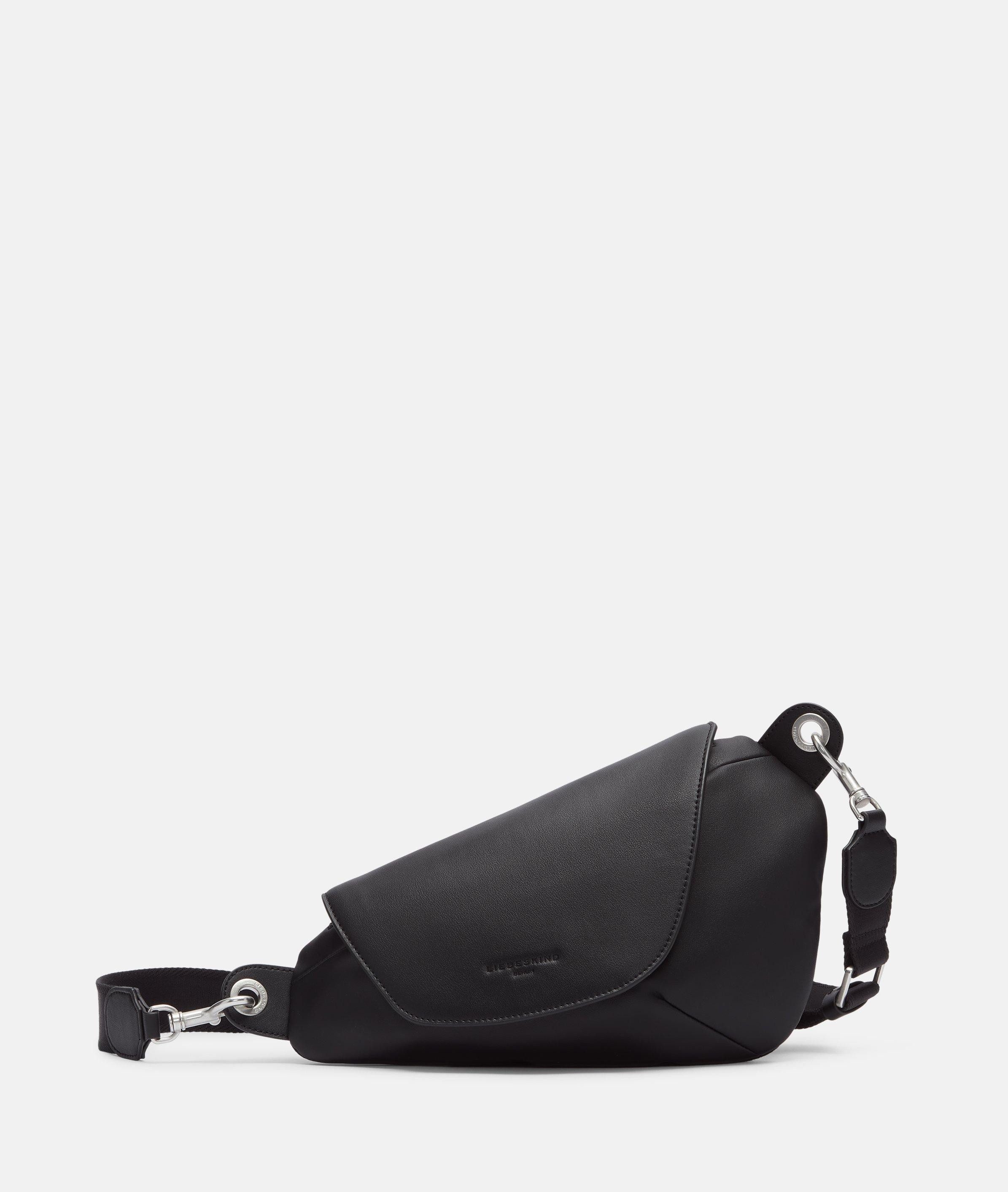 Henkeltasche Handliche Gürteltasche aus recyceltem Leder