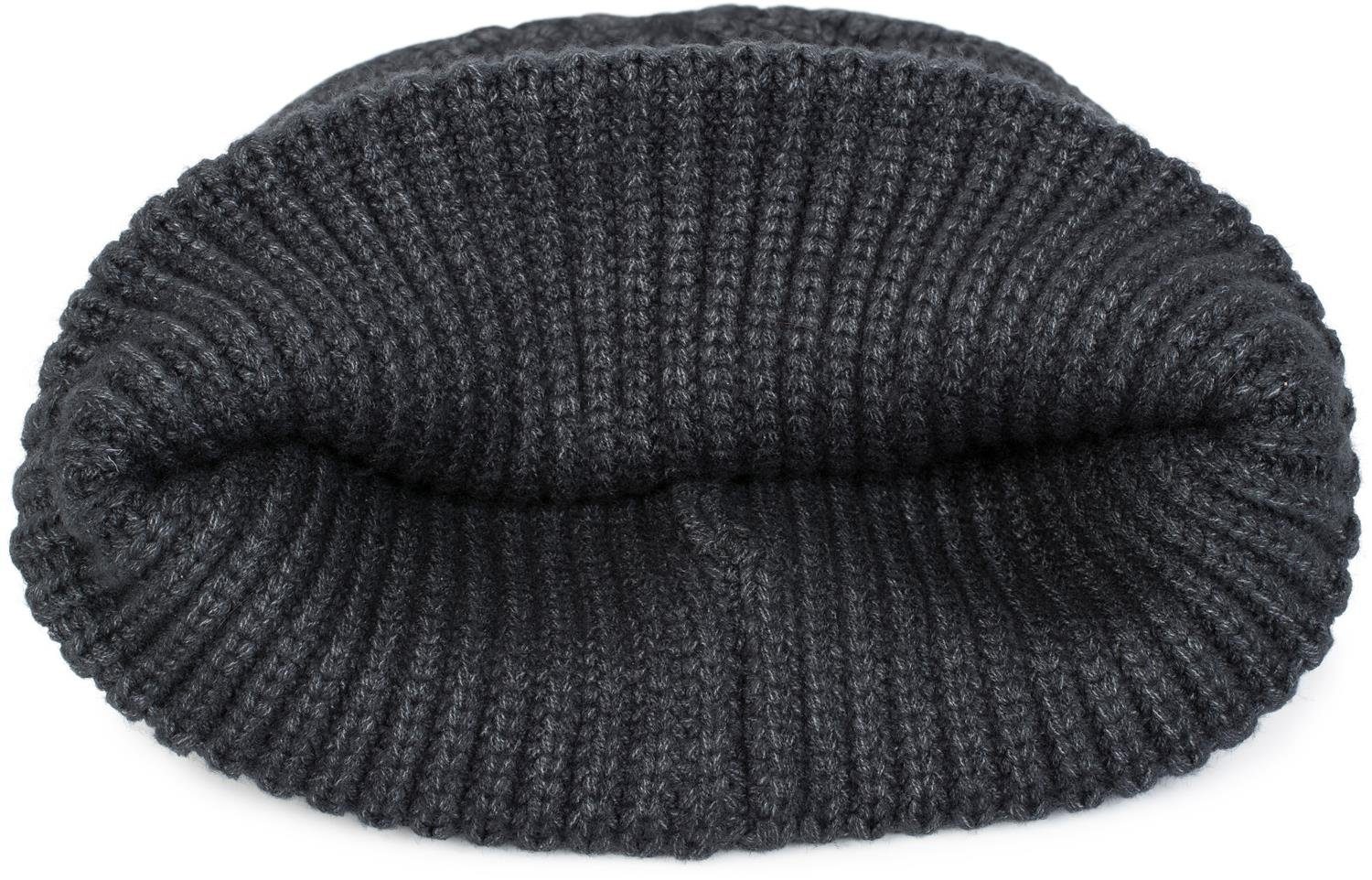 styleBREAKER Strickmütze Feinstrick Beanie Mütze mit günstig online kaufen