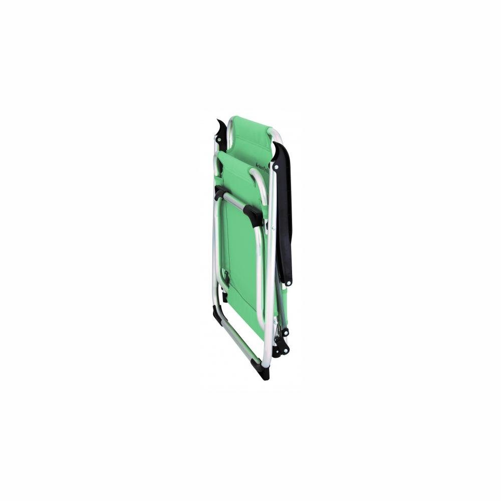 Eurotrail Campingstuhl Eurotrail campingstuhl Moita 90x55 cm Aluminium hellgrün Eurotrail Cam