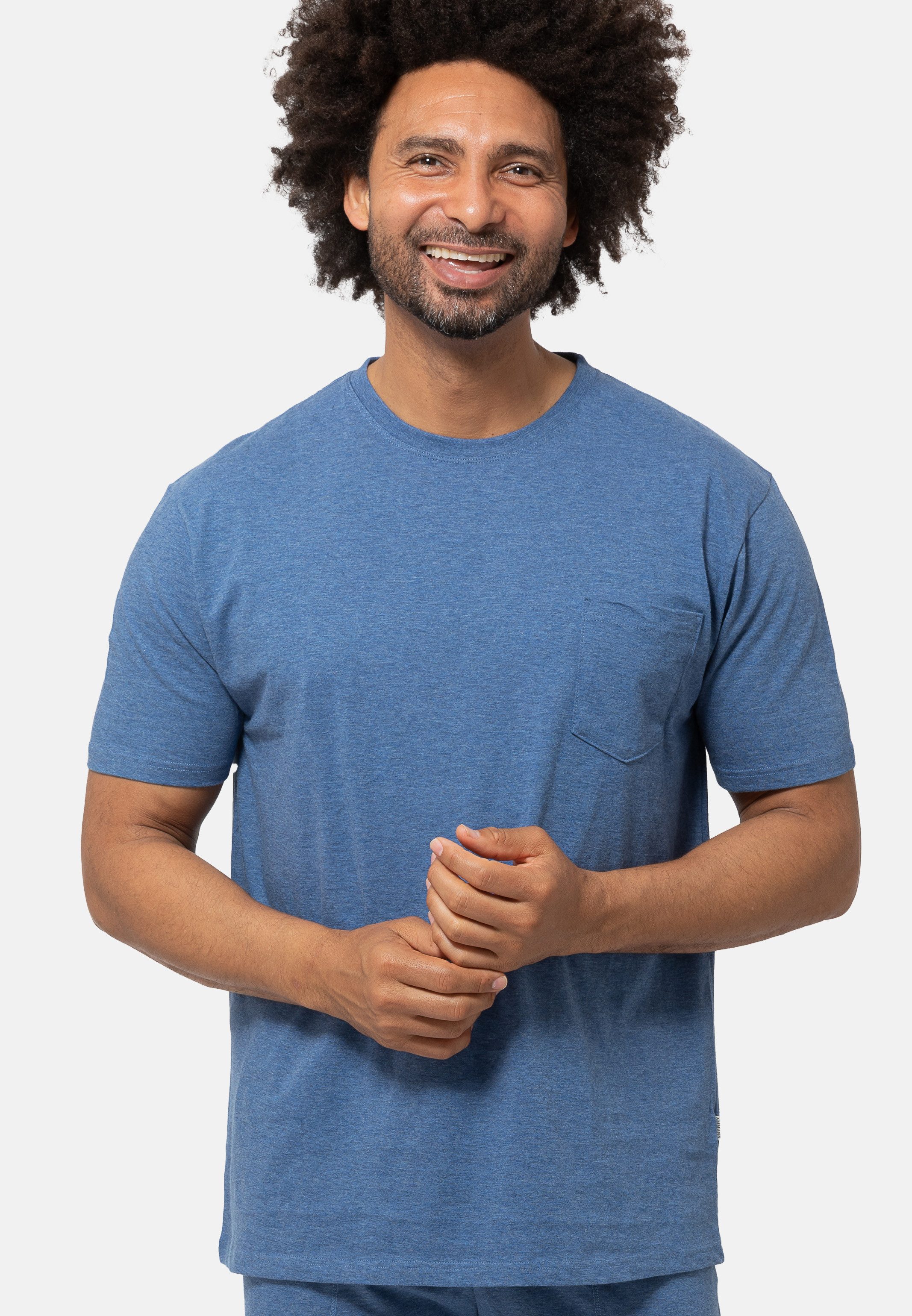 Ammann Pyjamaoberteil Organic Cotton - Mix günstig online kaufen