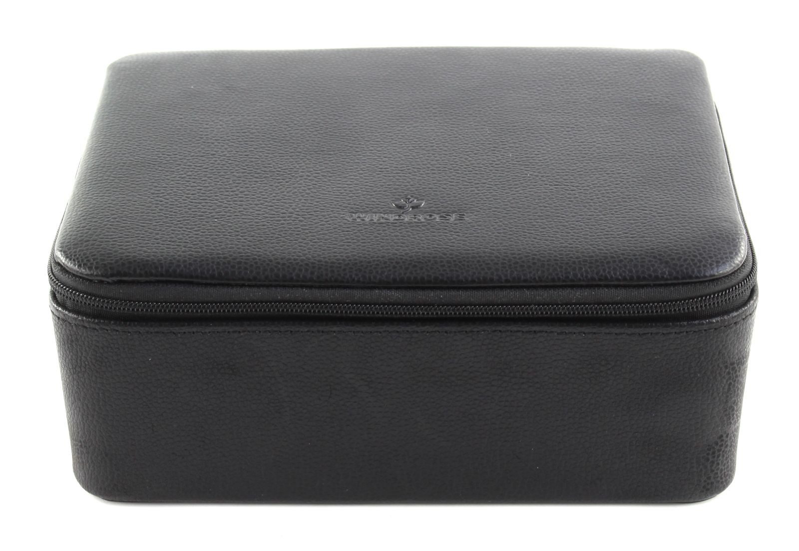 WINDROSE Schmuckkoffer Watch Box, aus echtem Rindsleder