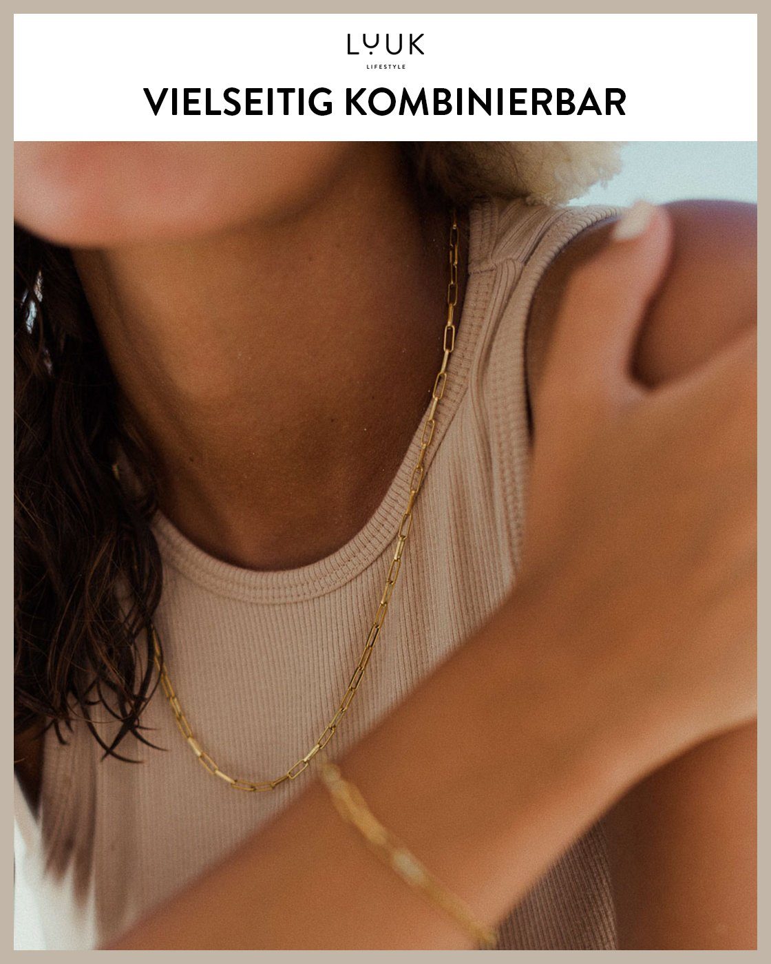 LUUK LIFESTYLE Schmuckset Chain, inklusive toller Schmuckbox – Bild 5 von 5