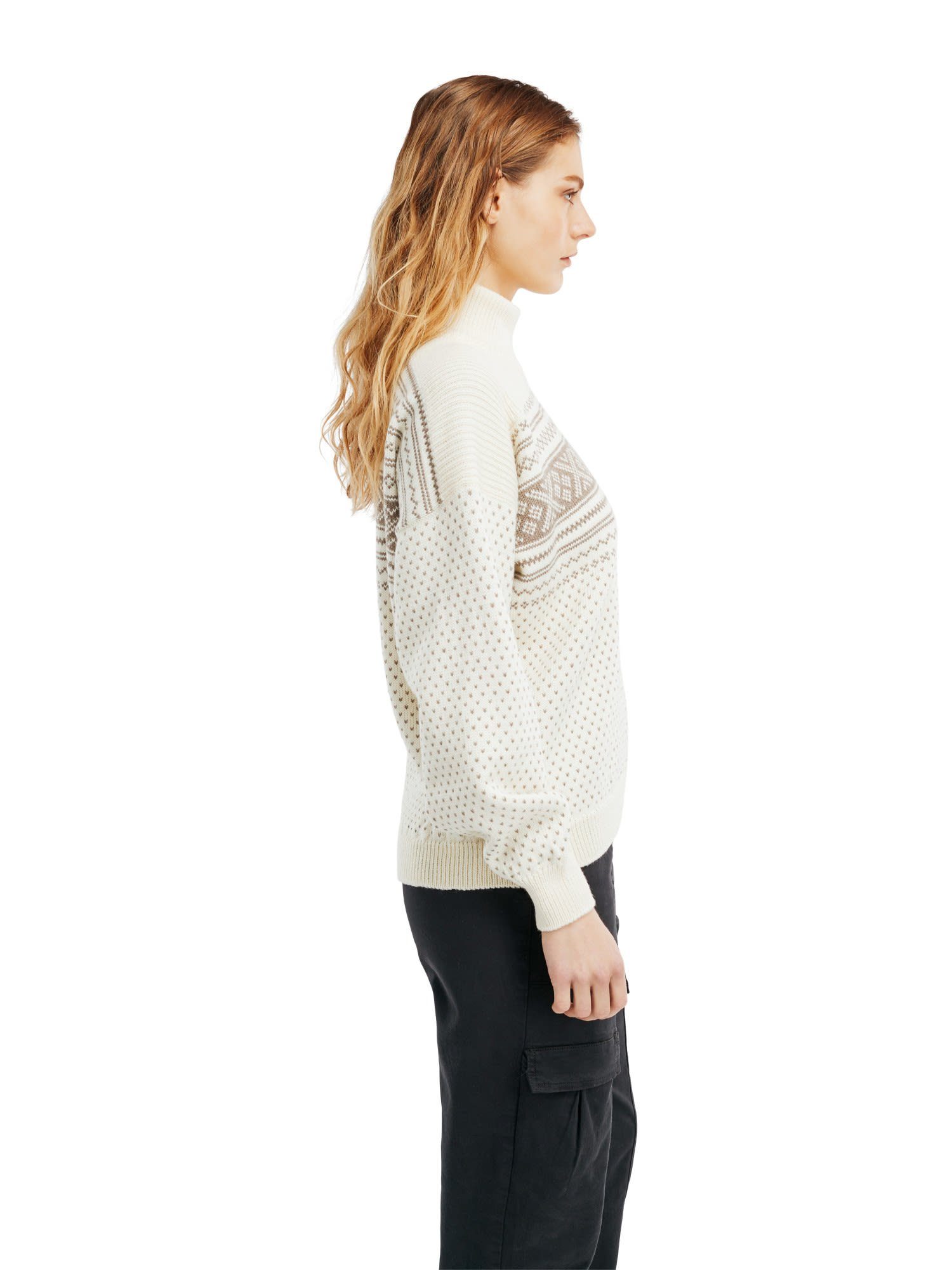 Dale of Norway Longpullover Dale Of Damen Sweater Norway W - Offwhite Bluestone Valloy