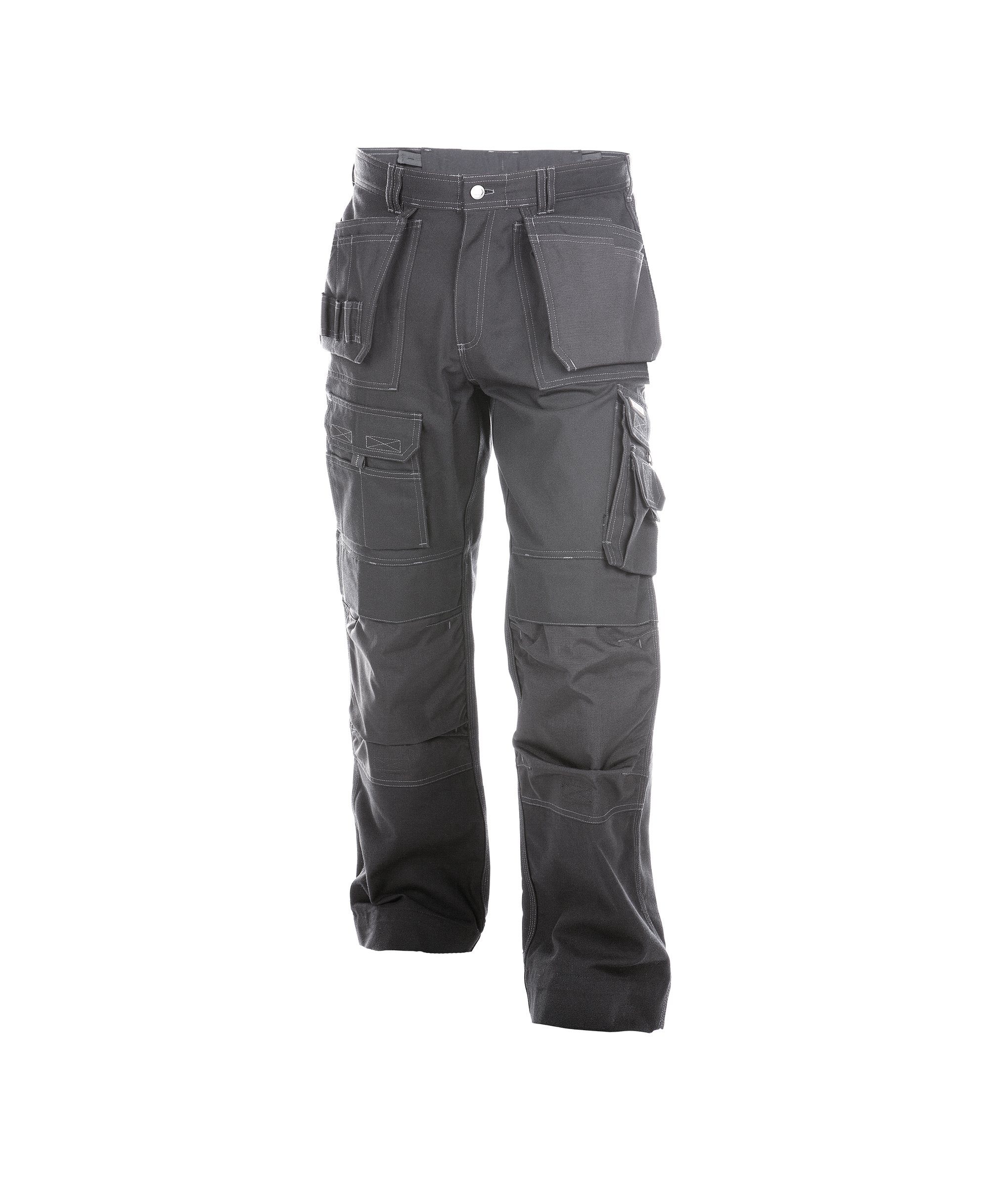 Arbeitshose Canvas Arbeitshose mit Holstertaschen und Kniepolstertaschen Texas