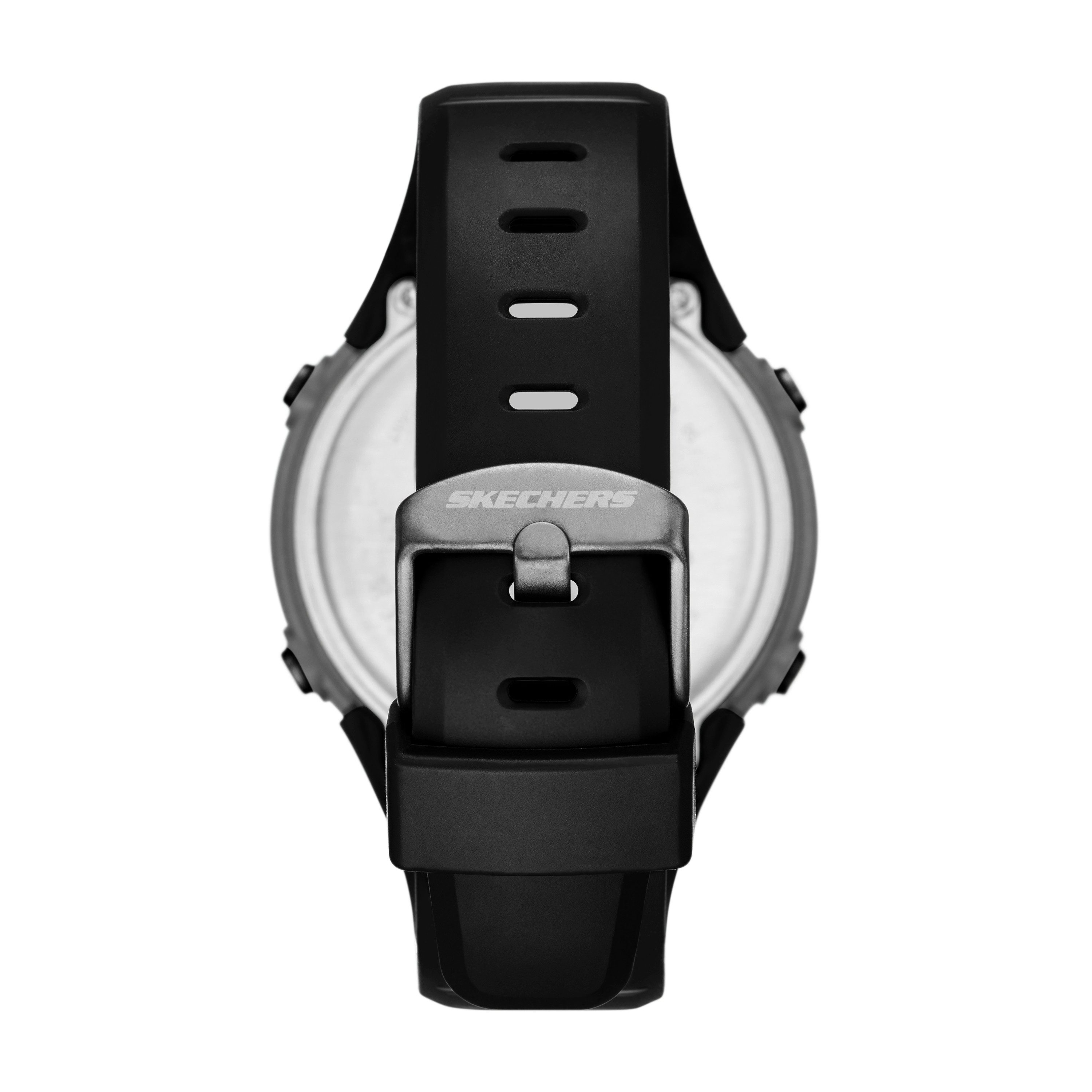 Skechers Chronograph SKYWOOD SR2156, Quarzuhr, Armbanduhr, Damenuhr, digital, Batterie-Entladungsanzeige