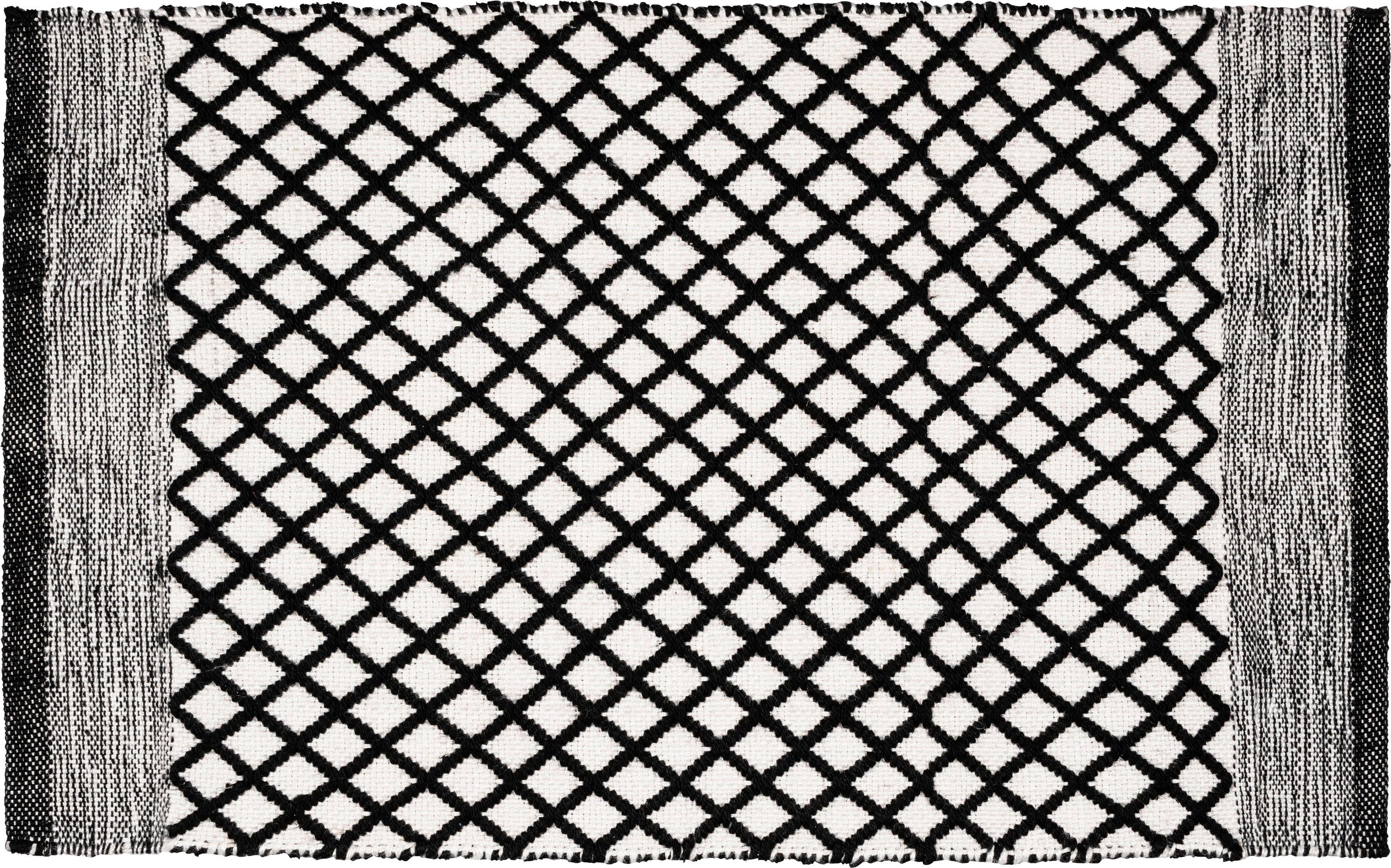 WENKO Badematte Tara, Höhe 8 mm, rechteckig, BxL: 50 x 80 cm