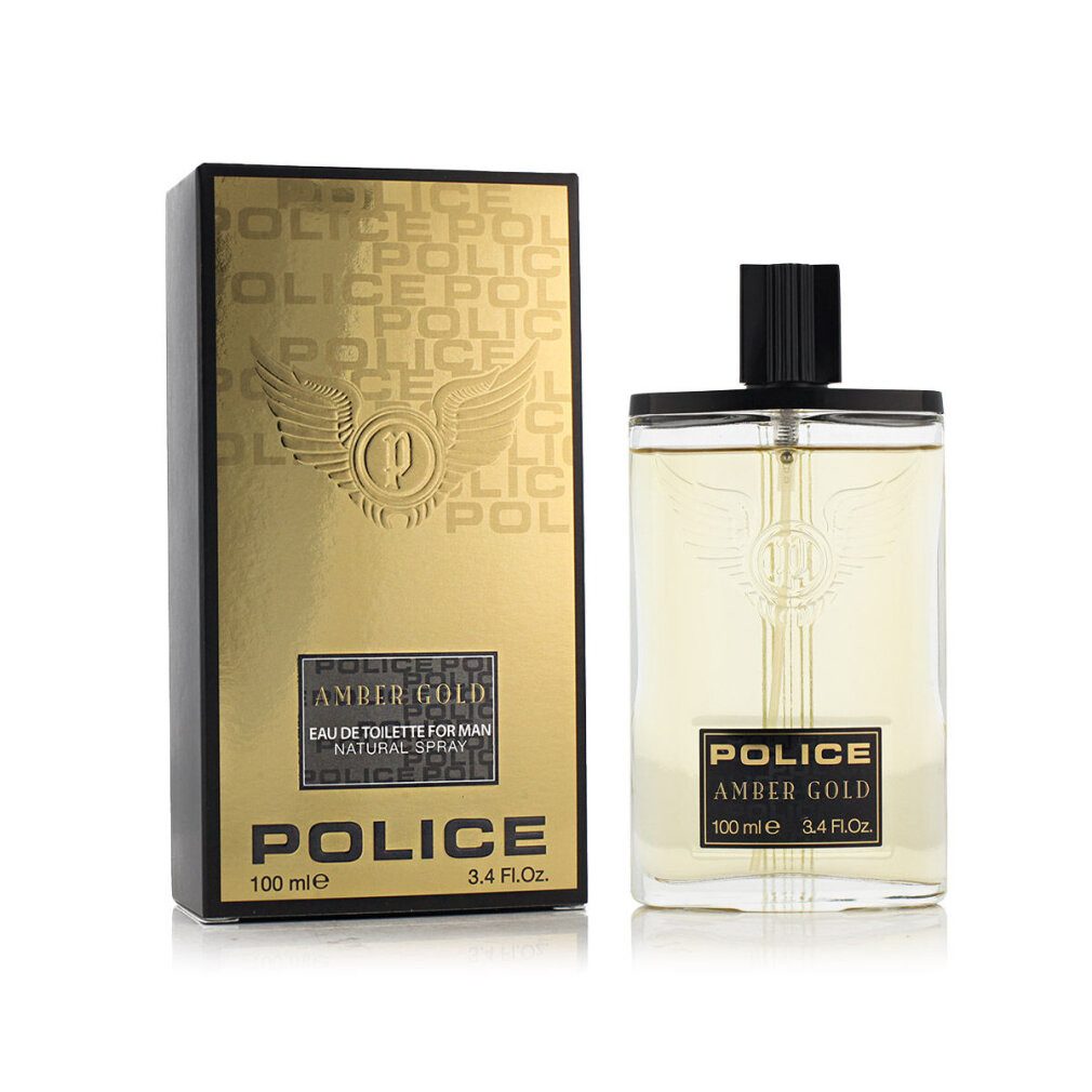 Monotheme Eau de Toilette Police Amber Gold Eau De Toilette For Man Spray