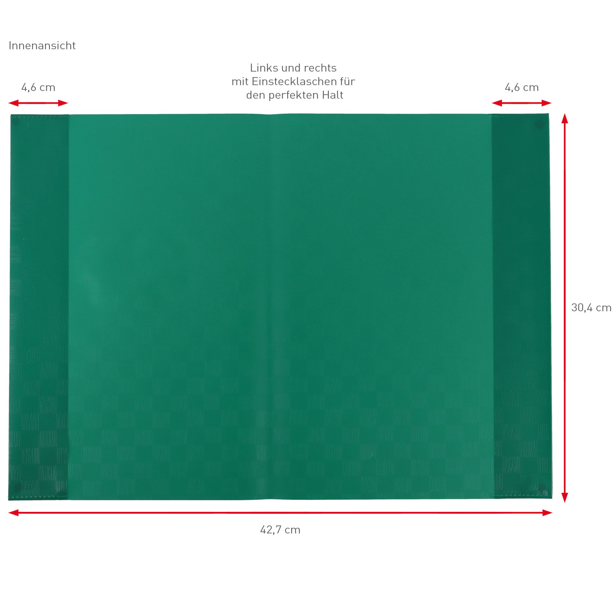 Herlitz Schulheft herlitz Heftumschäge Heftschoner 10er Set, A4, geprägt (Bast), PP, sor