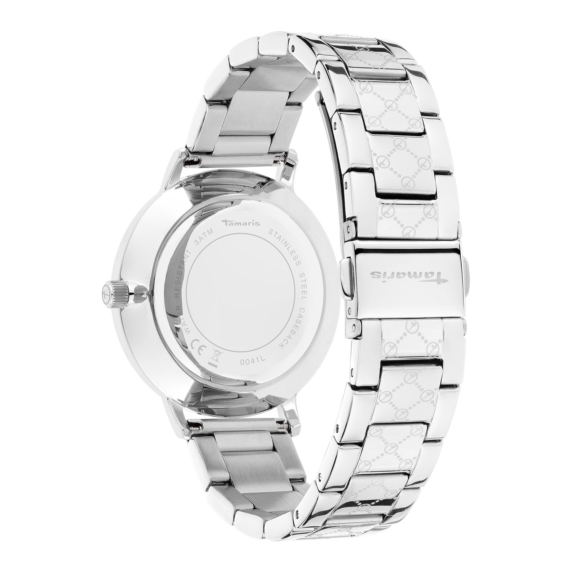 Tamaris Quarzuhr The Modern Classic Edelstahl