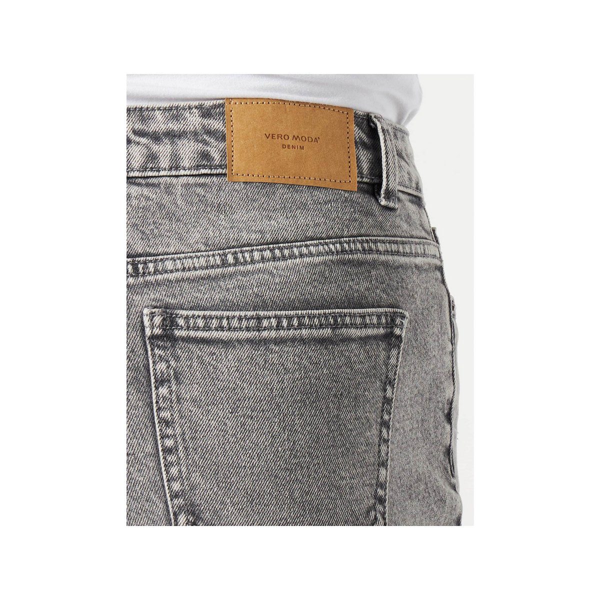Vero Moda hell-grau 5-Pocket-Jeans (1-tlg)