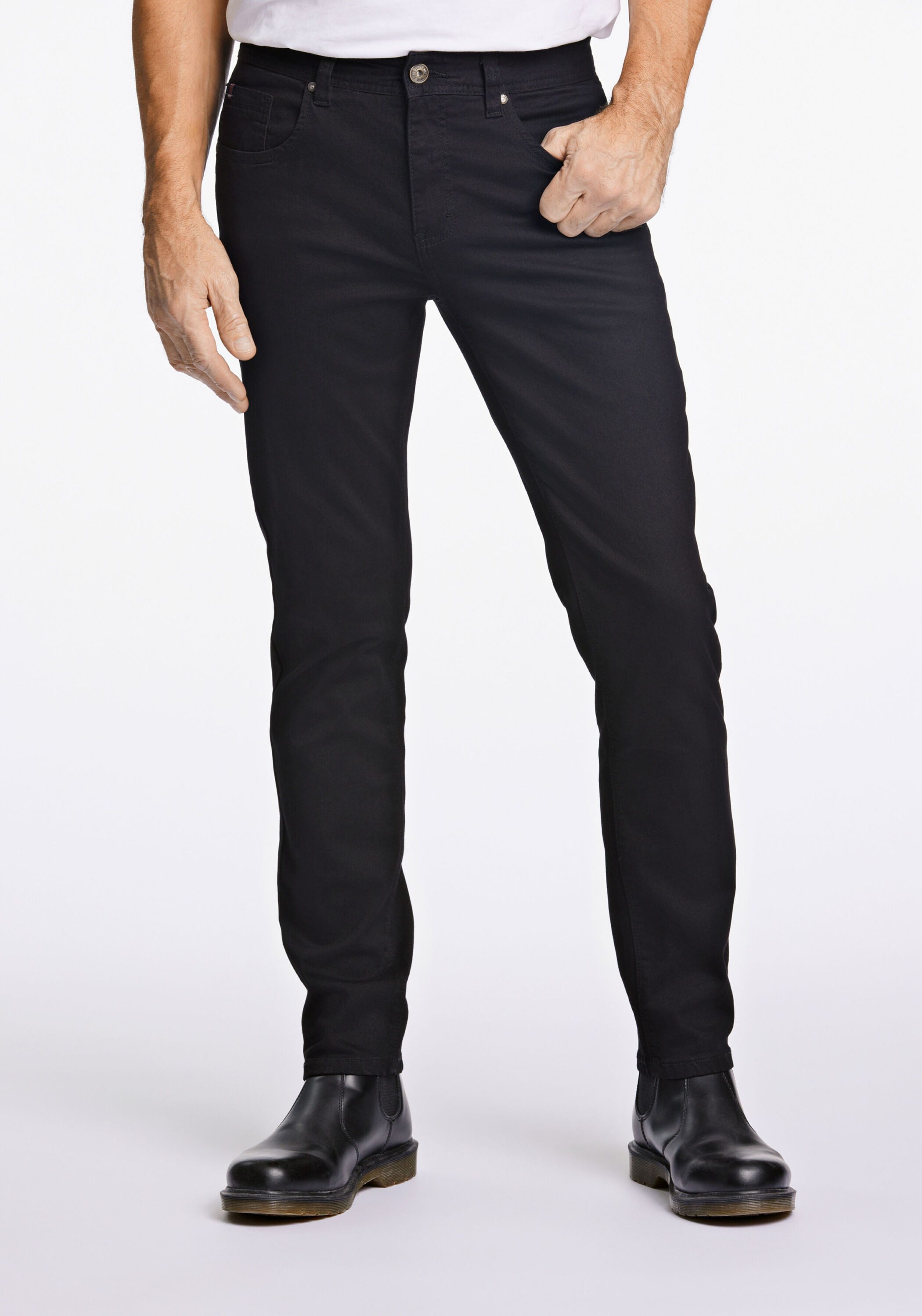 BISON 5-Pocket-Jeans Jeans Tapered Fit