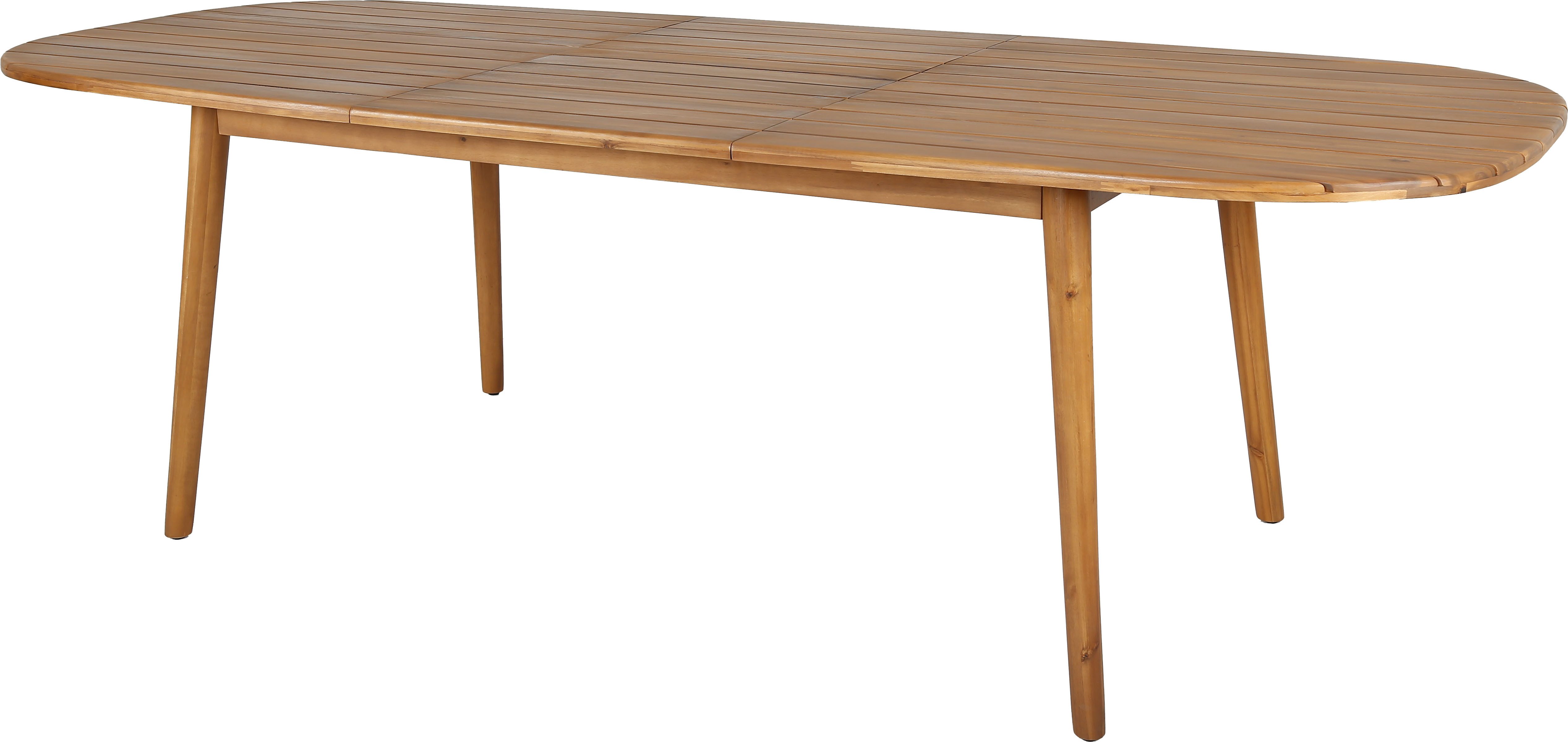 Best Gartentisch Siena (Packung, 1-St), Ausziehtisch Akazie