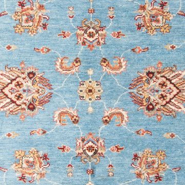 Orientteppich Ziegler - 204 x 153 cm - hellblau, morgenland, rechteckig, Höhe: 6 mm, Wohnzimmer, Handgeknüpft, Einzelstück mit Zertifikat