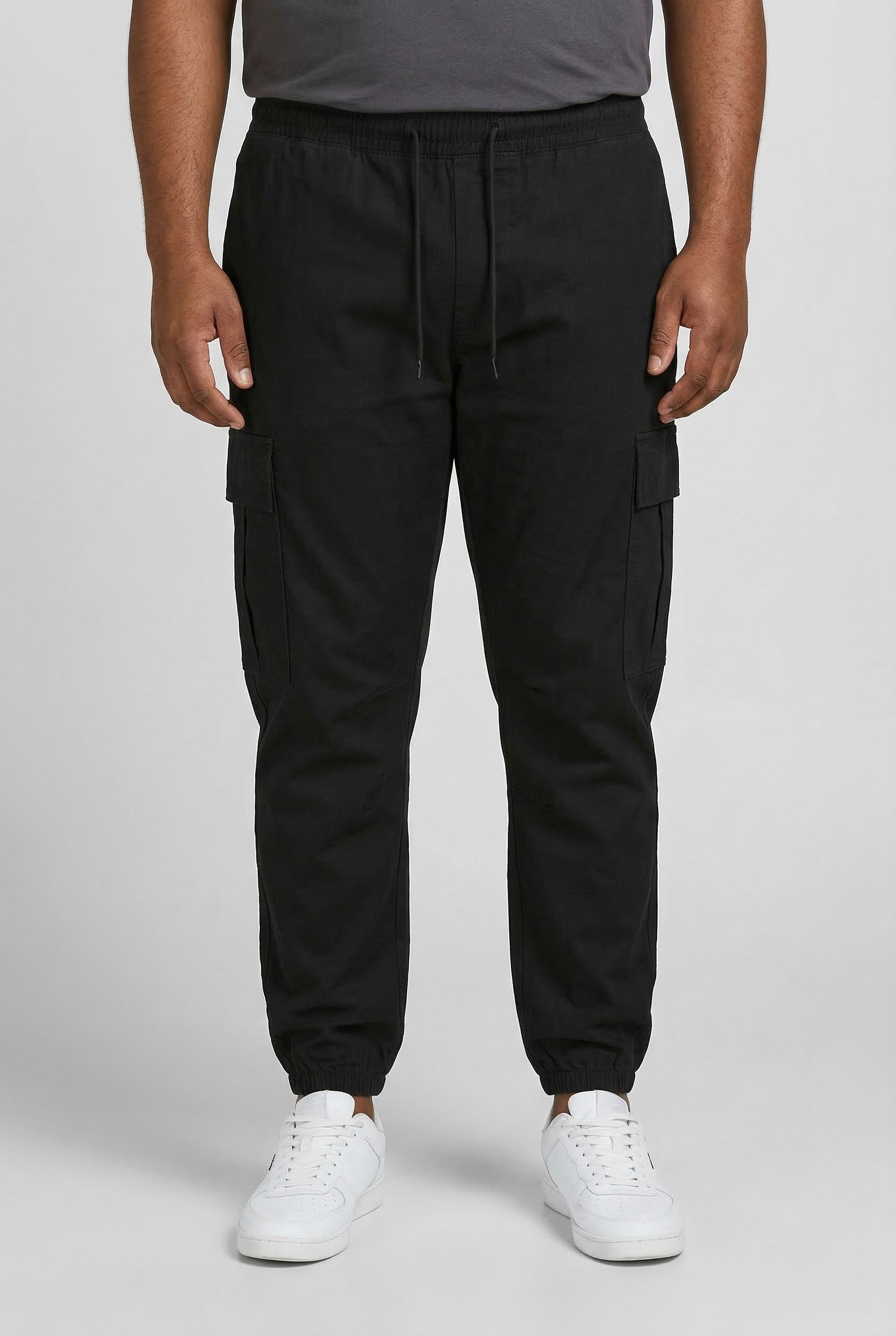 Jack & Jones PlusSize Cargohose JPSTKANE DYLAN CUFFED CARGO RET PLS Baumwollmischung, relaxed fit