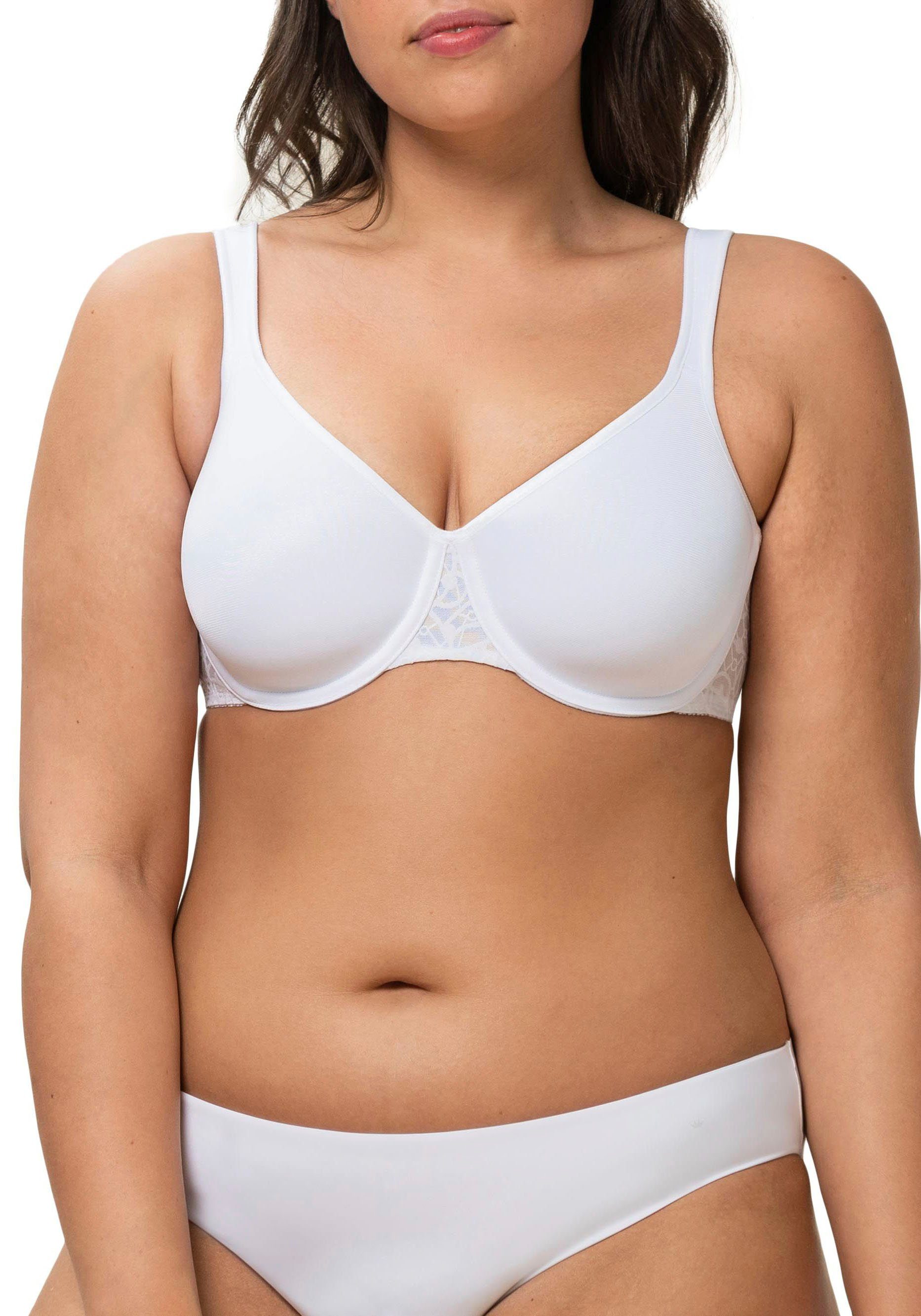 Cup Minimizer-BH weiß nahtlos Cups, Comfort W Dessous mit Basic vorgeformten C-F, Minimizer Triumph