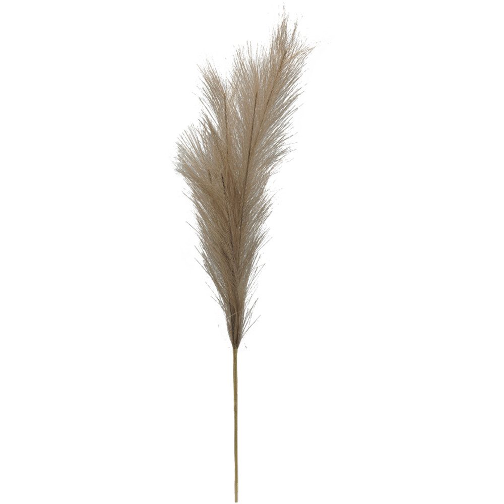 Kunstblume Feder Kunstzweig Kunstfeder Federstrauß 80 cm braun Feder, matches21 HOME & HOBBY, Höhe 100 cm