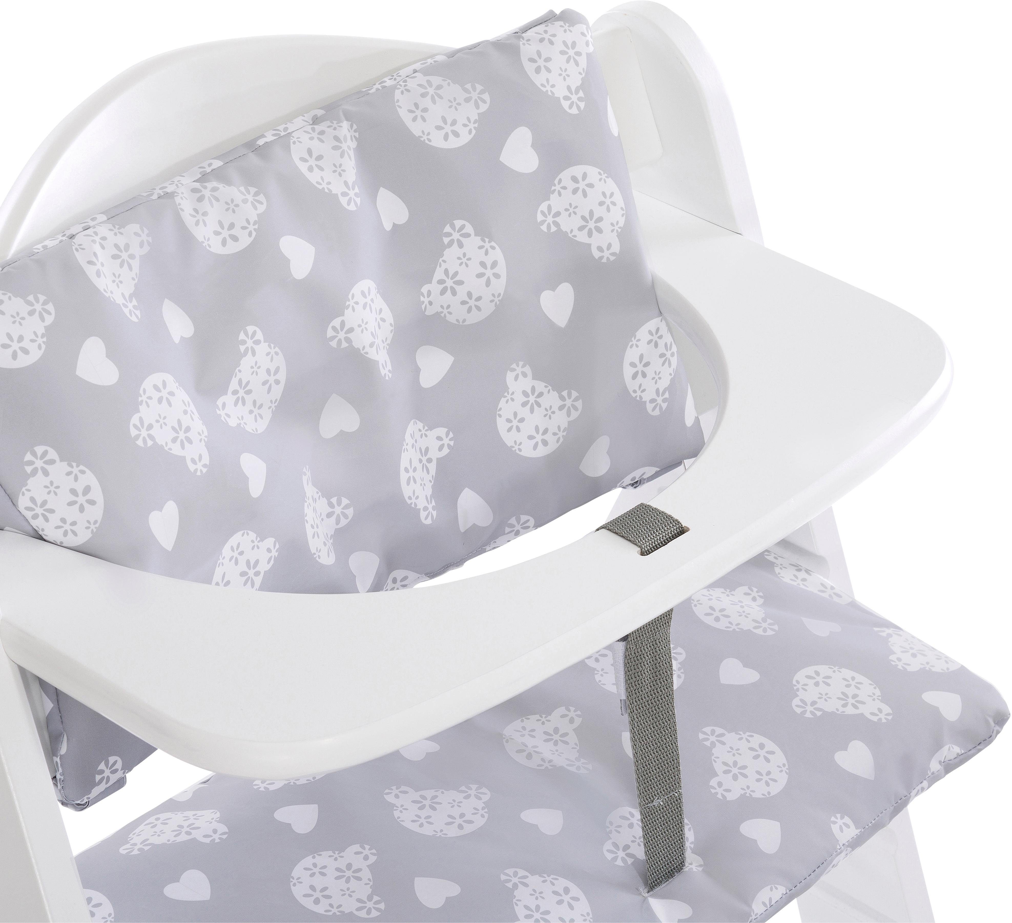 Hauck Hochstuhlauflage Deluxe Birdie, Sitzkissen für Holzhochstühle