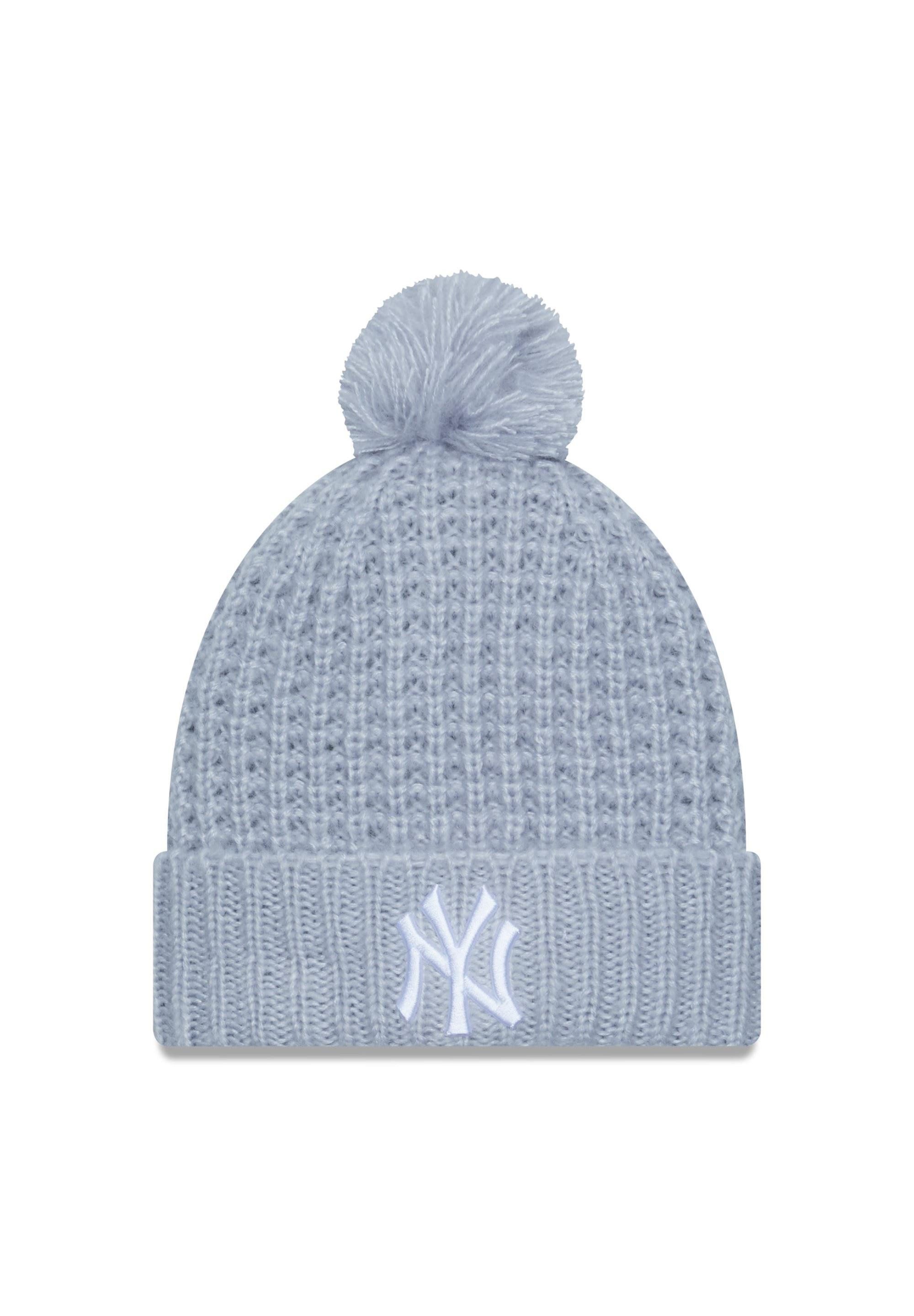Bommelmütze New York Yankees Gray MLB Cosy Pom Women Beanie New Era
