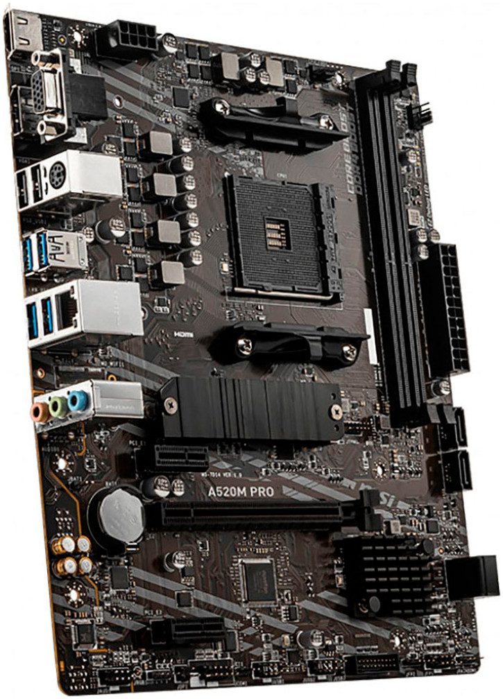 MSI A520M PRO Mainboard